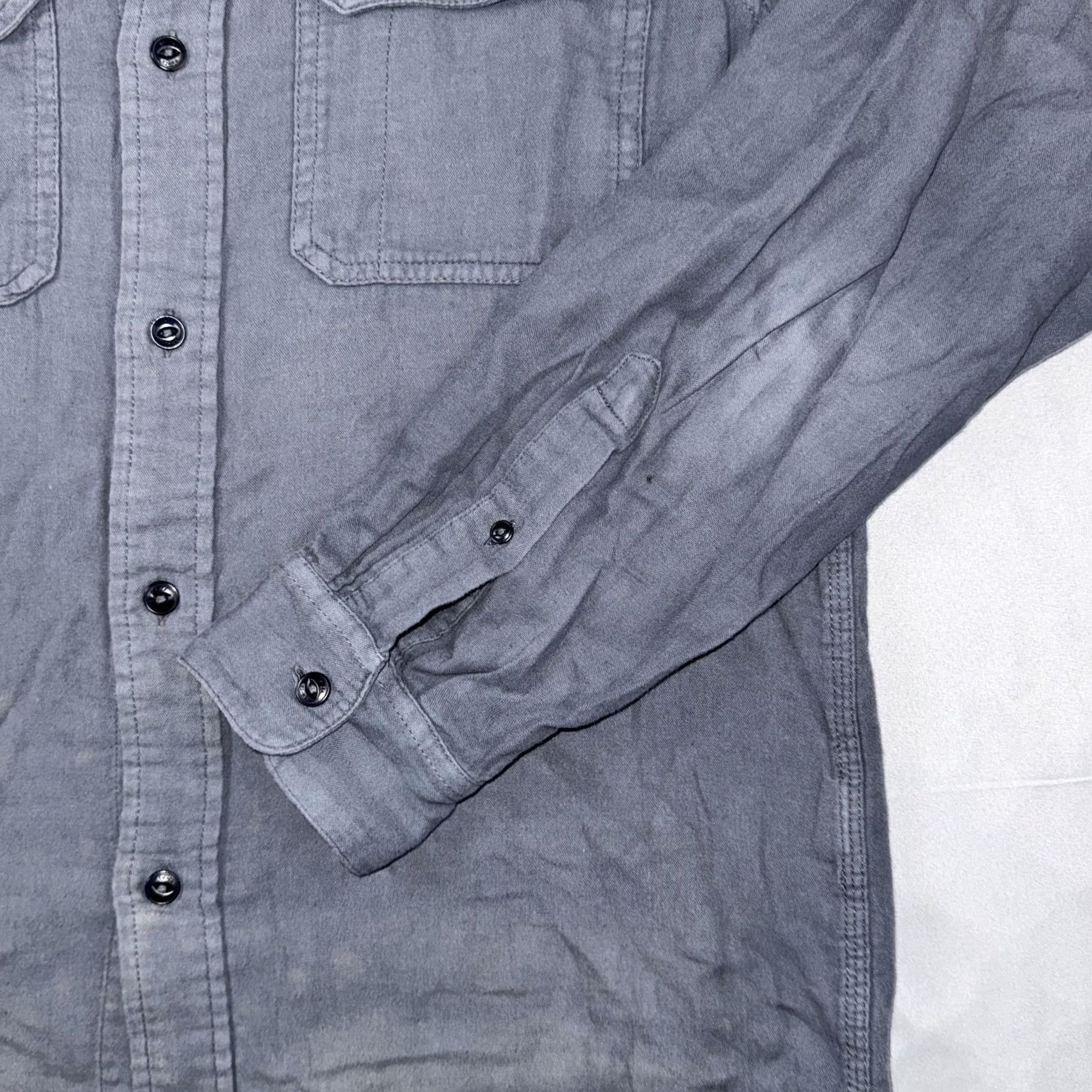 Buck Mason Buck Mason Shirt Mens Medium Blue Button Front Long Sleeve Casual Size US M / EU 48-50 / 2 - 7 Thumbnail