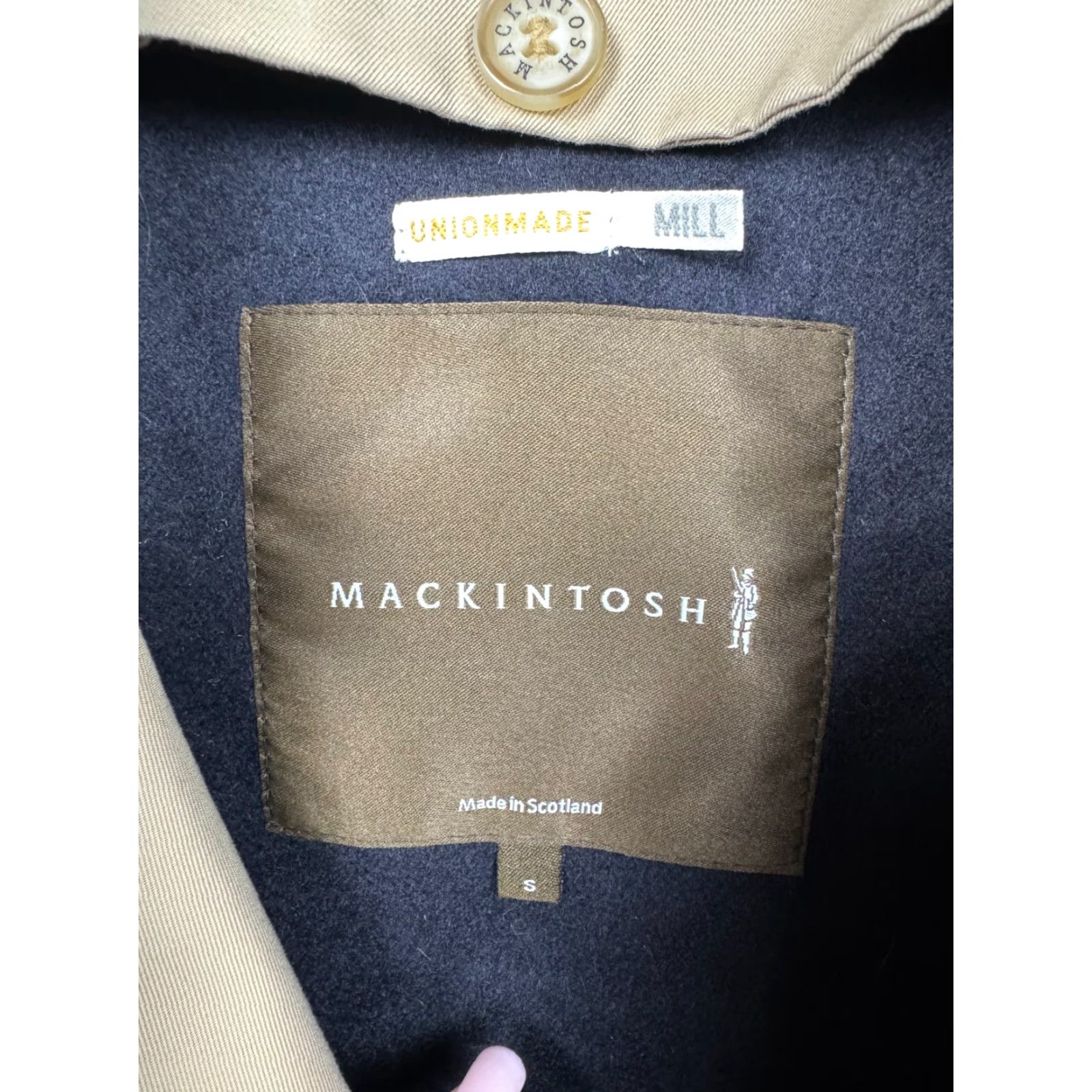 Mackintosh Mackintosh Trench Coat Jacket Womens with removable lining S Beige Popular UK Brand 90s Event style: Trench Coat Womens Medium? Size S / US 4 / IT 40 - 6 Thumbnail