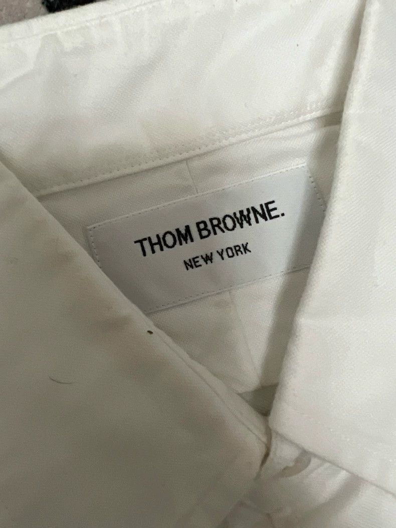Thom Browne Thom Browne Side striped shirt Size US S / EU 44-46 / 1 - 3 Thumbnail