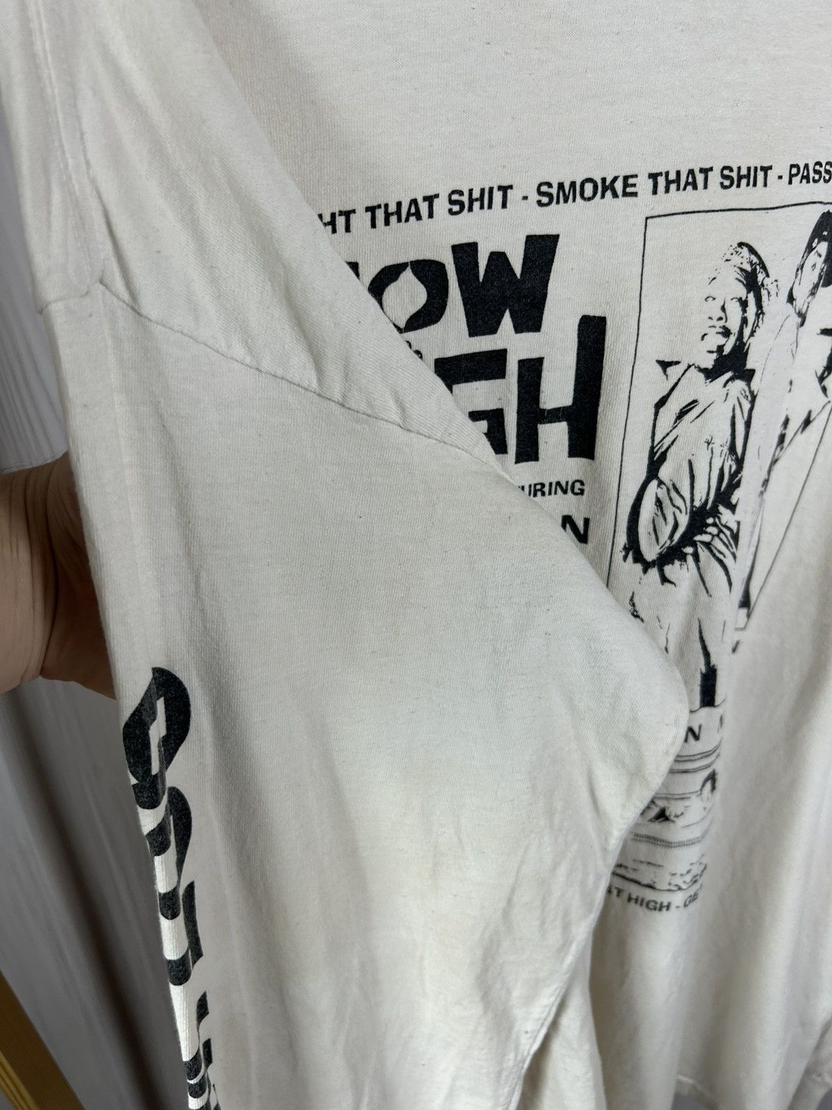 Gildan Vintage How High Got Blunt? 2001 Promo Movie Longsleeve Size US XL / EU 56 / 4 - 18 Thumbnail