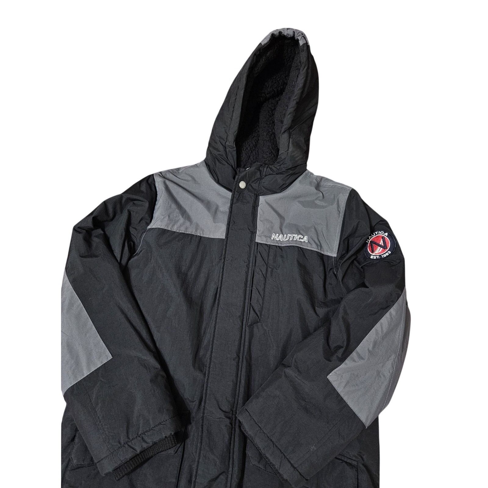 Nautica NAUTICA Boys Large Winter Coat Snow Jacket Ski Canada Goose Size US L / EU 52-54 / 3 - 3 Thumbnail