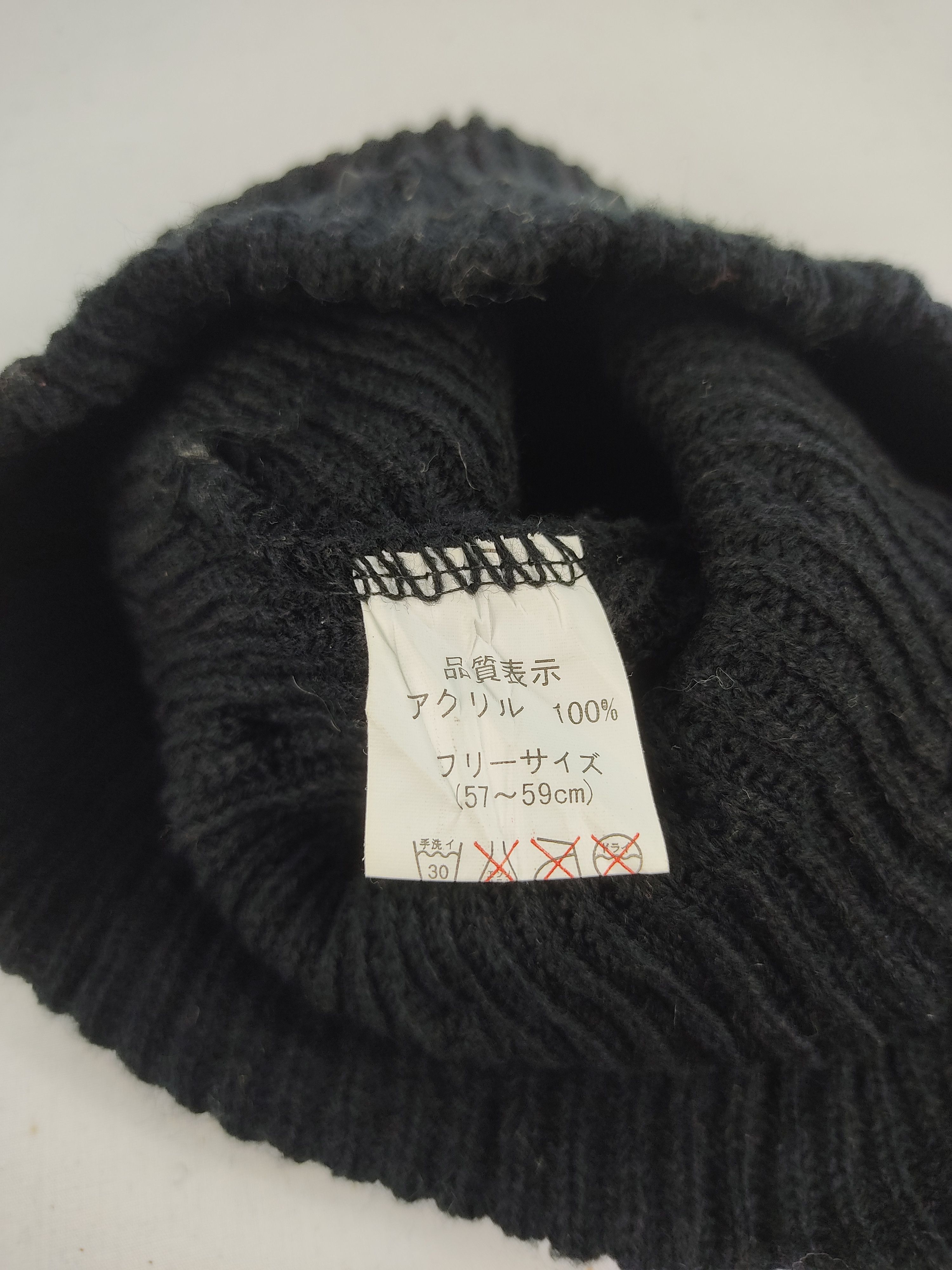 Japanese Brand vintage Japanese Brand Studded Punk Beanie/Snow Hat/Snow Cap Size ONE SIZE - 5 Thumbnail