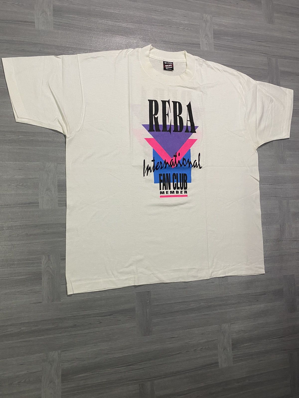 Band Tees Vintage Reba Fan Club Member T-Shirt Size US XXL / EU 58 / 5 - 3 Thumbnail