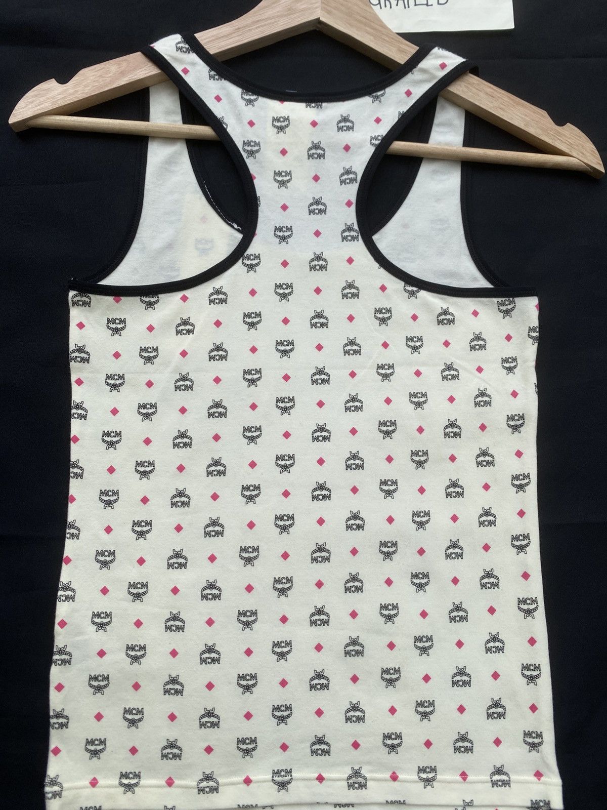 MCM Rare MCM Logos Sleeveless Top Size M / US 6-8 / IT 42-44 - 15 Thumbnail