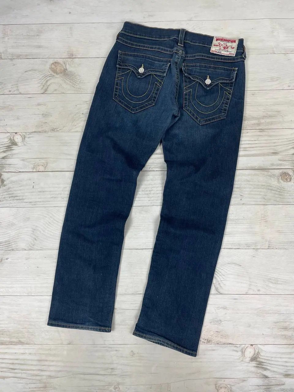 True Religion Vintage True Religion Jack Denim Jeans Baggy Y2K Japan Size US 34 / EU 50 - 1 Thumbnail