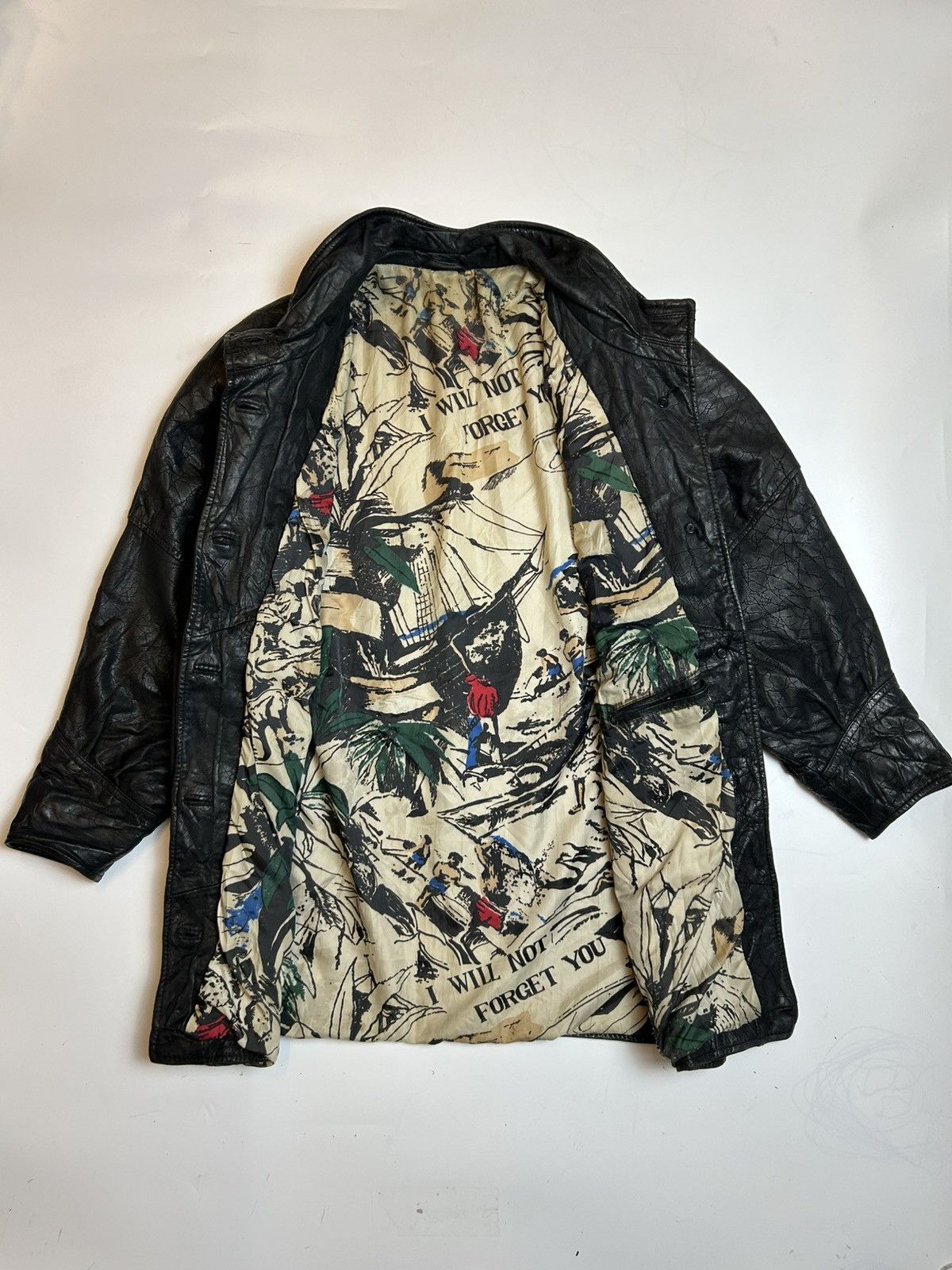 Genuine Leather × Leather FASHION LEATHER JACKET Size US L / EU 52-54 / 3 - 2 Thumbnail