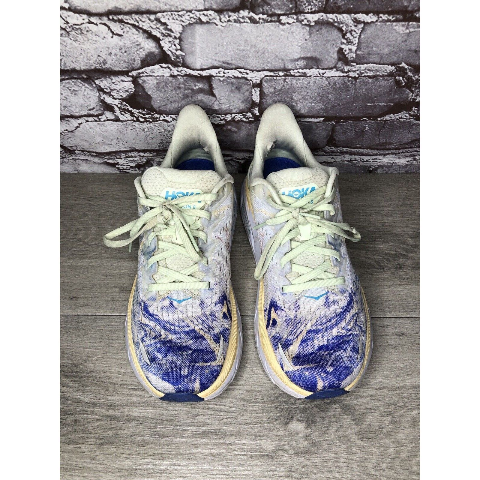 Hoka Hoka One One Clifton 8 Together Multi Color Fabric Lace Runn Size US 7.5 / EU 40-41 - 9 Thumbnail
