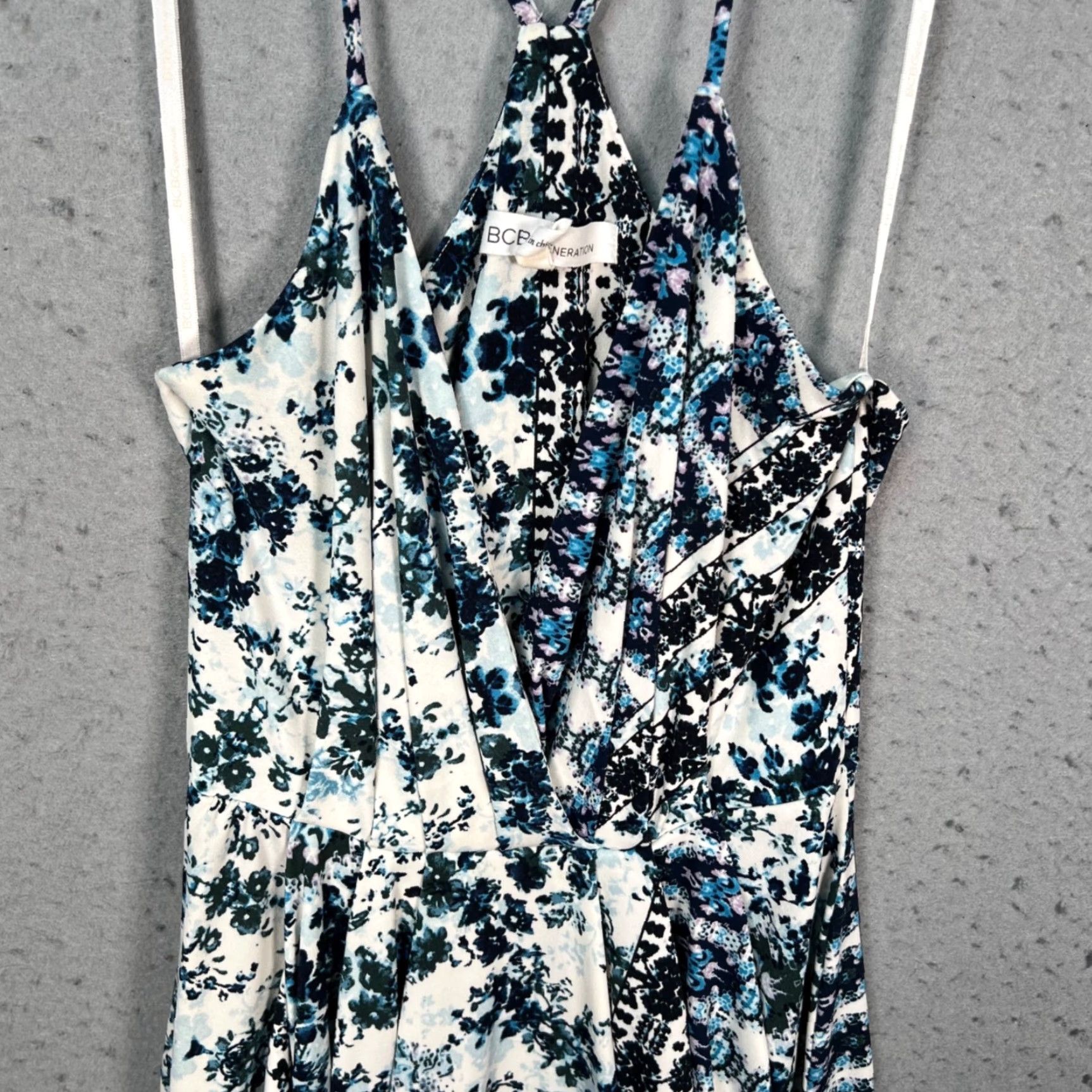 BCBGeneration BCBGGeneration Womens XXS Floral & Geometric Print Sleeveless Mini Dress Size XXS / US 00 / IT 34 - 5 Thumbnail
