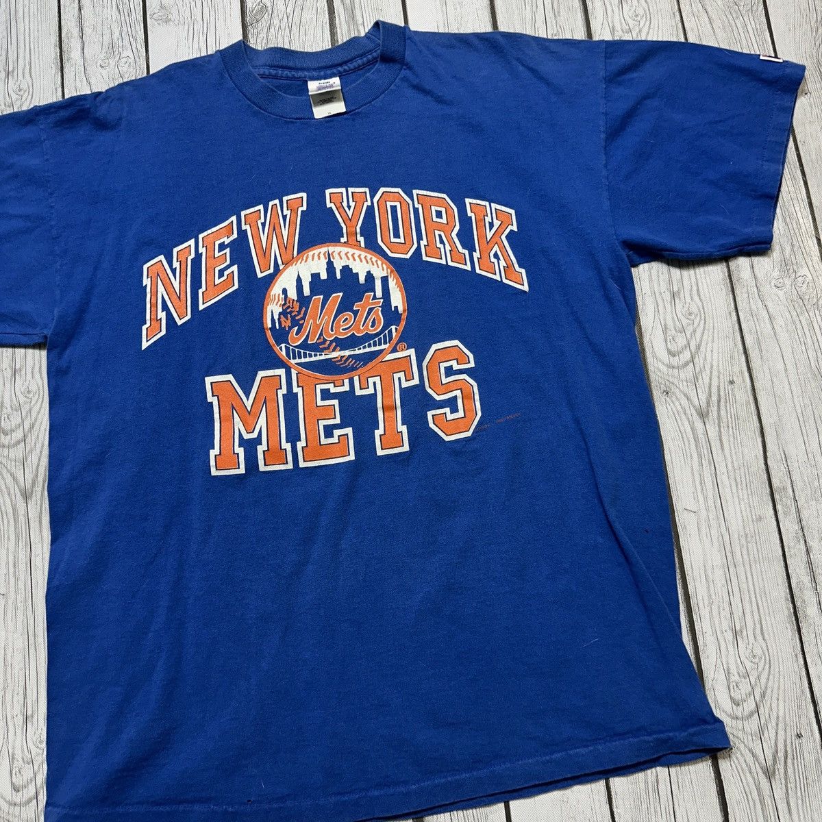 Logo 7 × MLB × Vintage Vintage New York Mets tee Size US XL / EU 56 / 4 - 3 Thumbnail