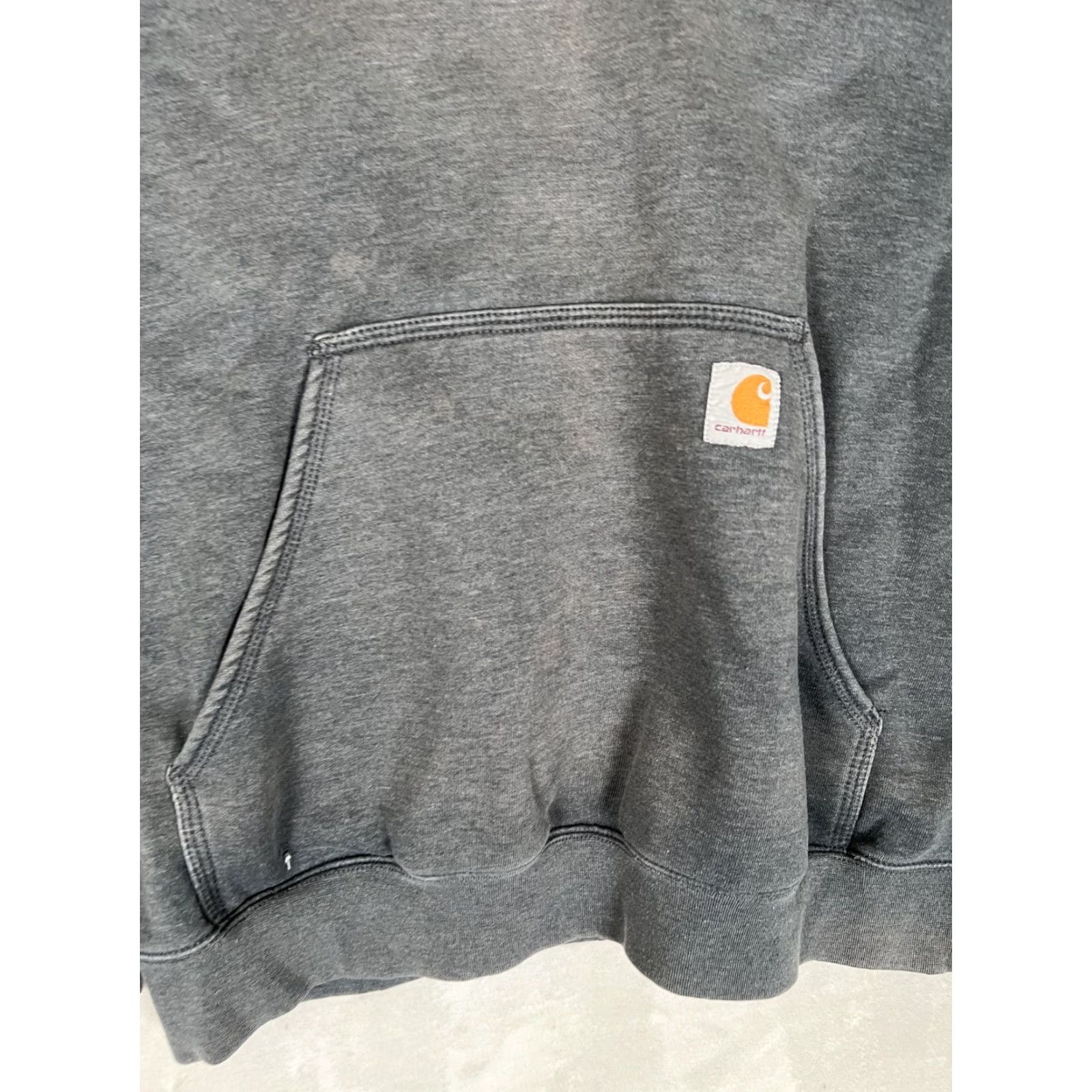 Carhartt Carhartt Hoodie Sweatshirt Mens Large Gray Sun Faded Stain Distressed K288 Size US M / EU 48-50 / 2 - 3 Thumbnail