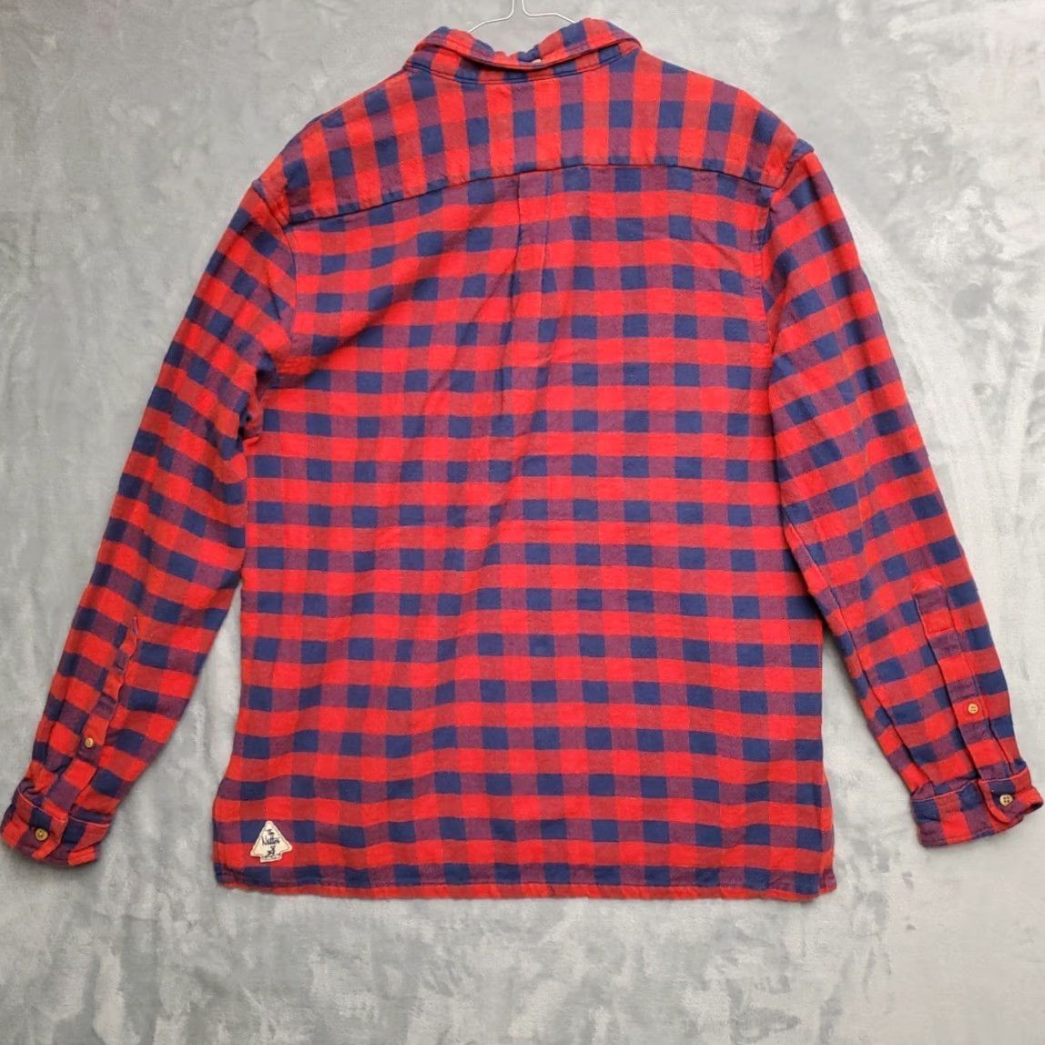 Chubbies Nutter by Chubbies Flannel Shirt Men XL Buffalo Plaid Red Blue Pullover Made USA Shirt Size US XL / EU 56 / 4 - 5 Thumbnail