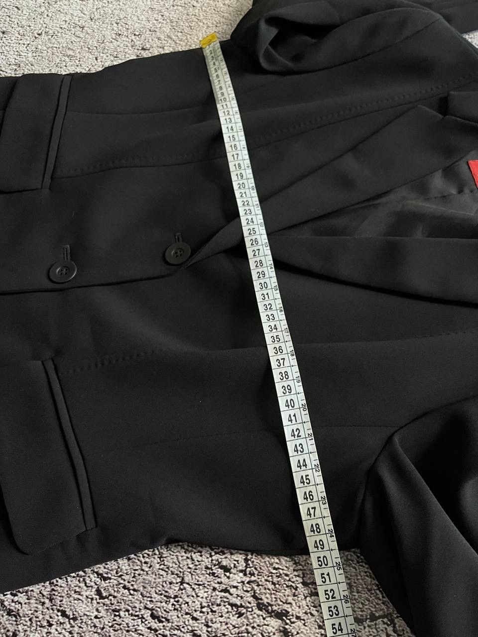 Max Mara × Vintage Max Mara Jacket Black Women's Size 16 Size XXL / US 16-18 / IT 52-54 - 14 Thumbnail