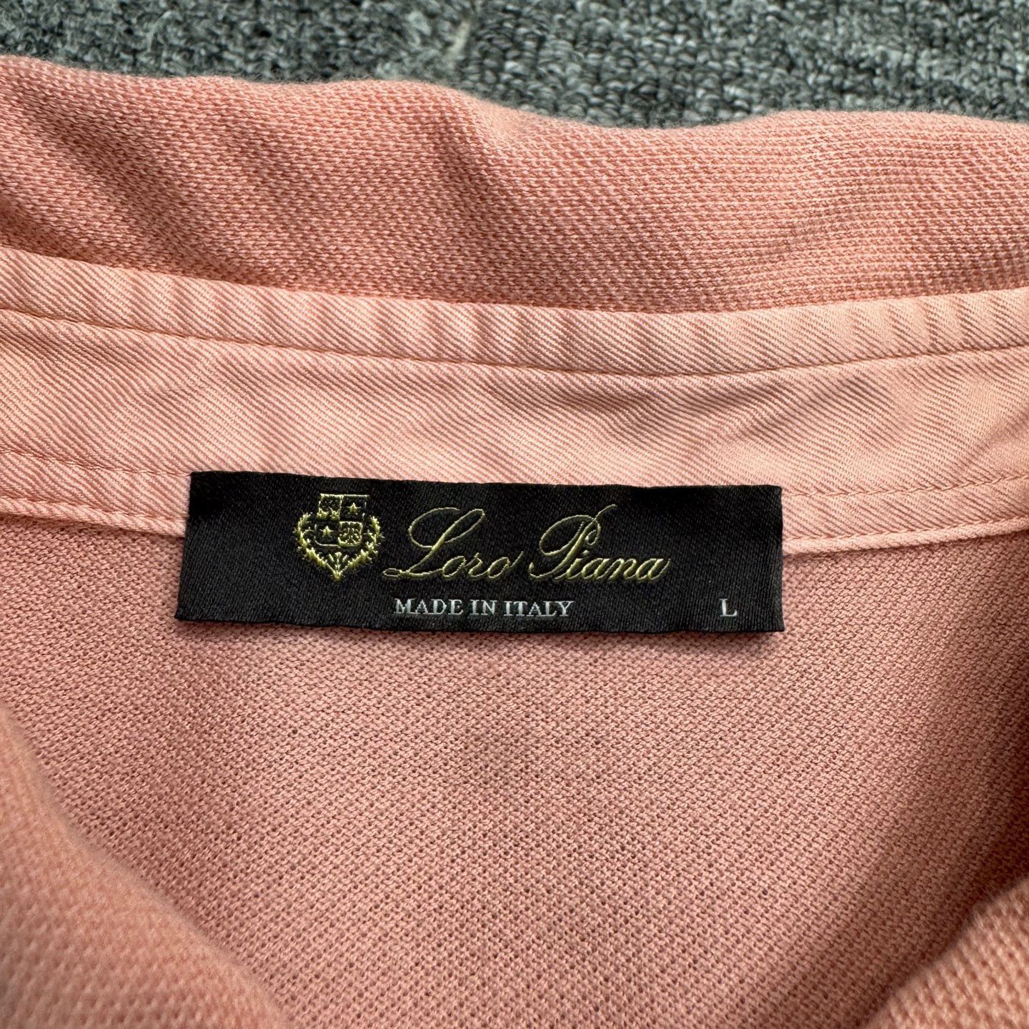 Loro Piana Loro Piana Polo Short Sleeve L 98 New Size US L / EU 52-54 / 3 - 2 Thumbnail