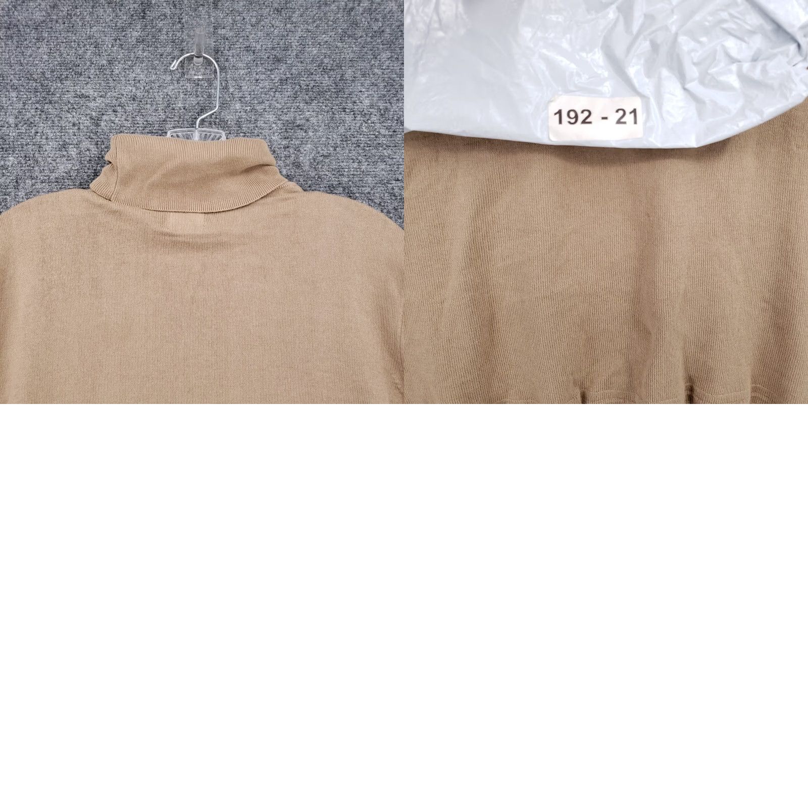Zara Zara Sweater Womens M Medium Brown Knit Long Sleeve Turtle Neck Pullover Size M / US 6-8 / IT 42-44 - 8 Thumbnail