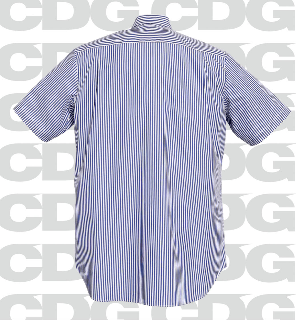 CDG by Comme des Garcons × Comme des Garcons CDG SHORT SLEEVE STRIPED SHIRT Size US M / EU 48-50 / 2 - 2 Thumbnail