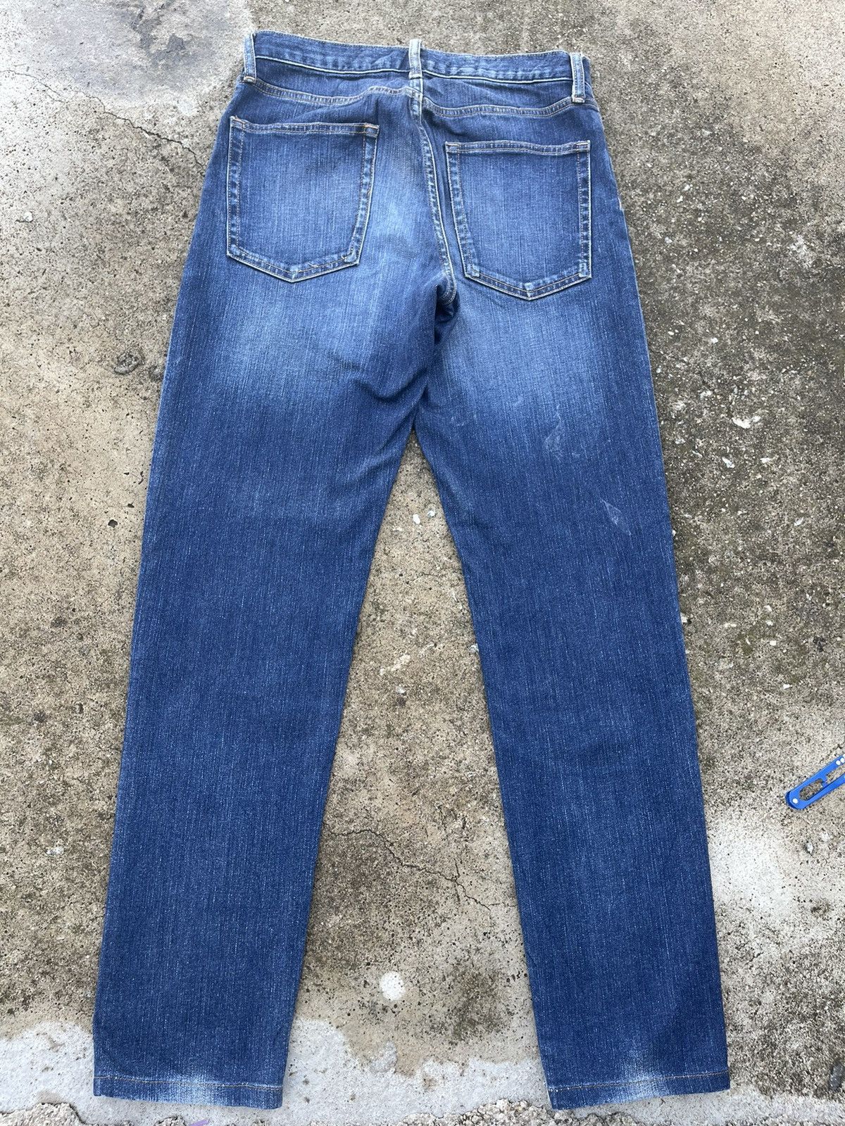 Japanese Brand × Jean 🔥 Japanese Brands Gu Jeans Distressed Denim W29🔥 Size US 29 - 4 Thumbnail