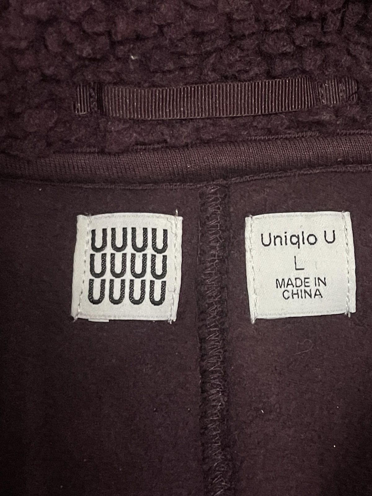 Christophe Lemaire Vintage Japanese Uniqlo X Lemaire Sherpa Fleece Jacket Size US L / EU 52-54 / 3 - 11 Thumbnail