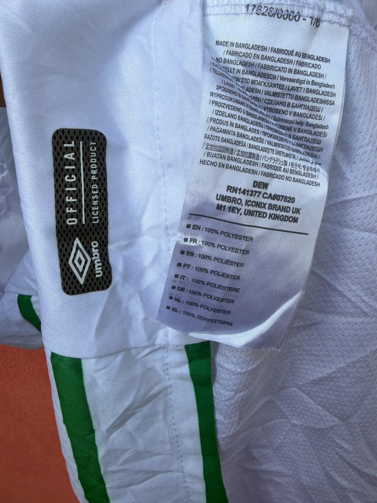 Umbro Ireland FT x Shane Long x 10 Size US M / EU 48-50 / 2 - 7 Thumbnail