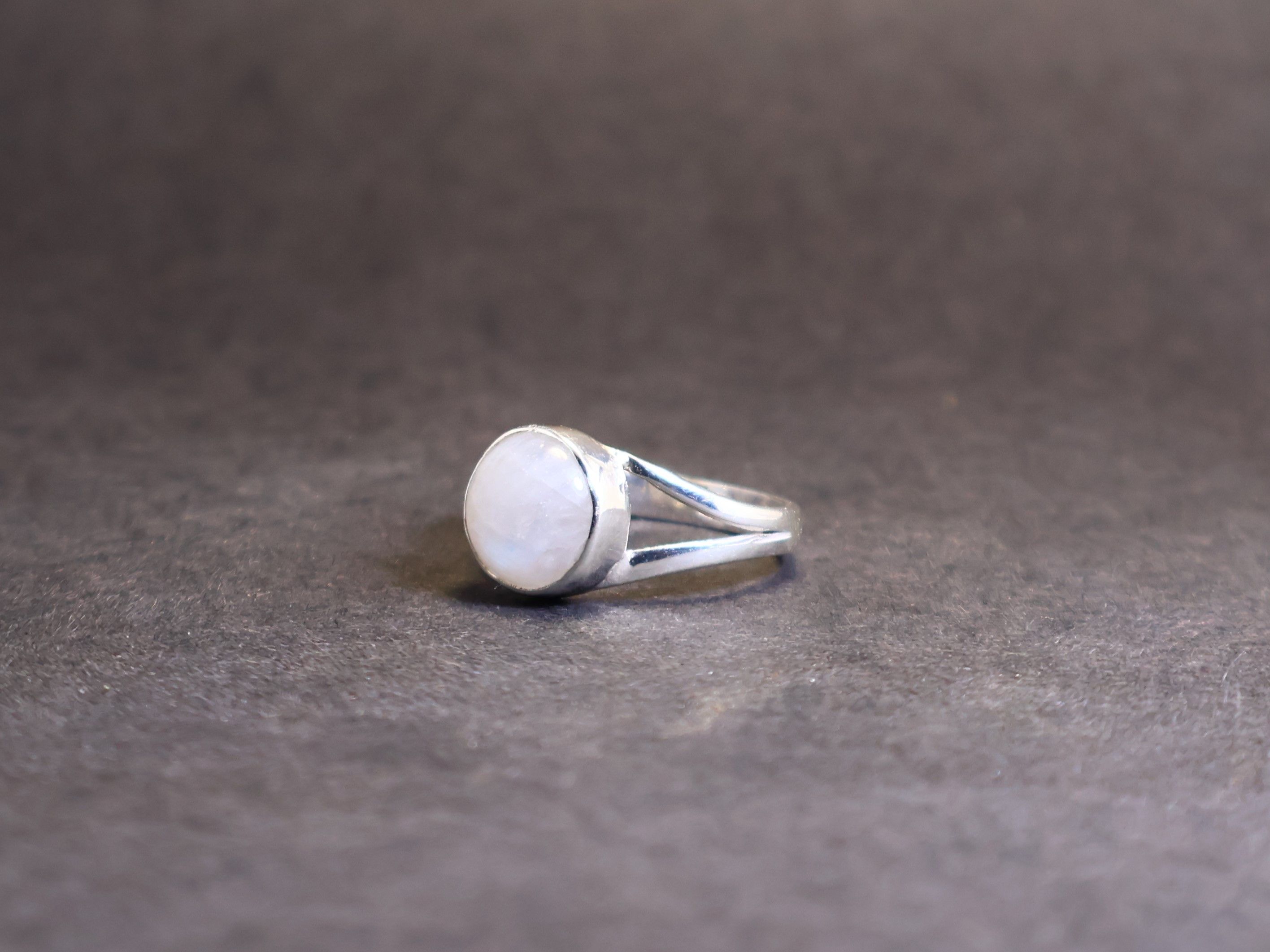 Handmade Moonstone Ring, 925 Sterling Silver, Women Handmade Ring, Size ONE SIZE - 3 Thumbnail