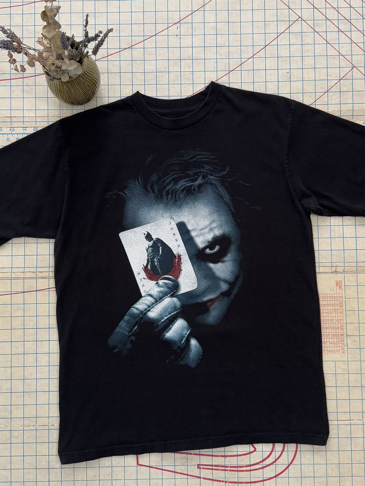 DC Comics × Vintage The Joker The Dark Knight Black Tee Fits Size Large Y2K Size US L / EU 52-54 / 3 - 2 Thumbnail