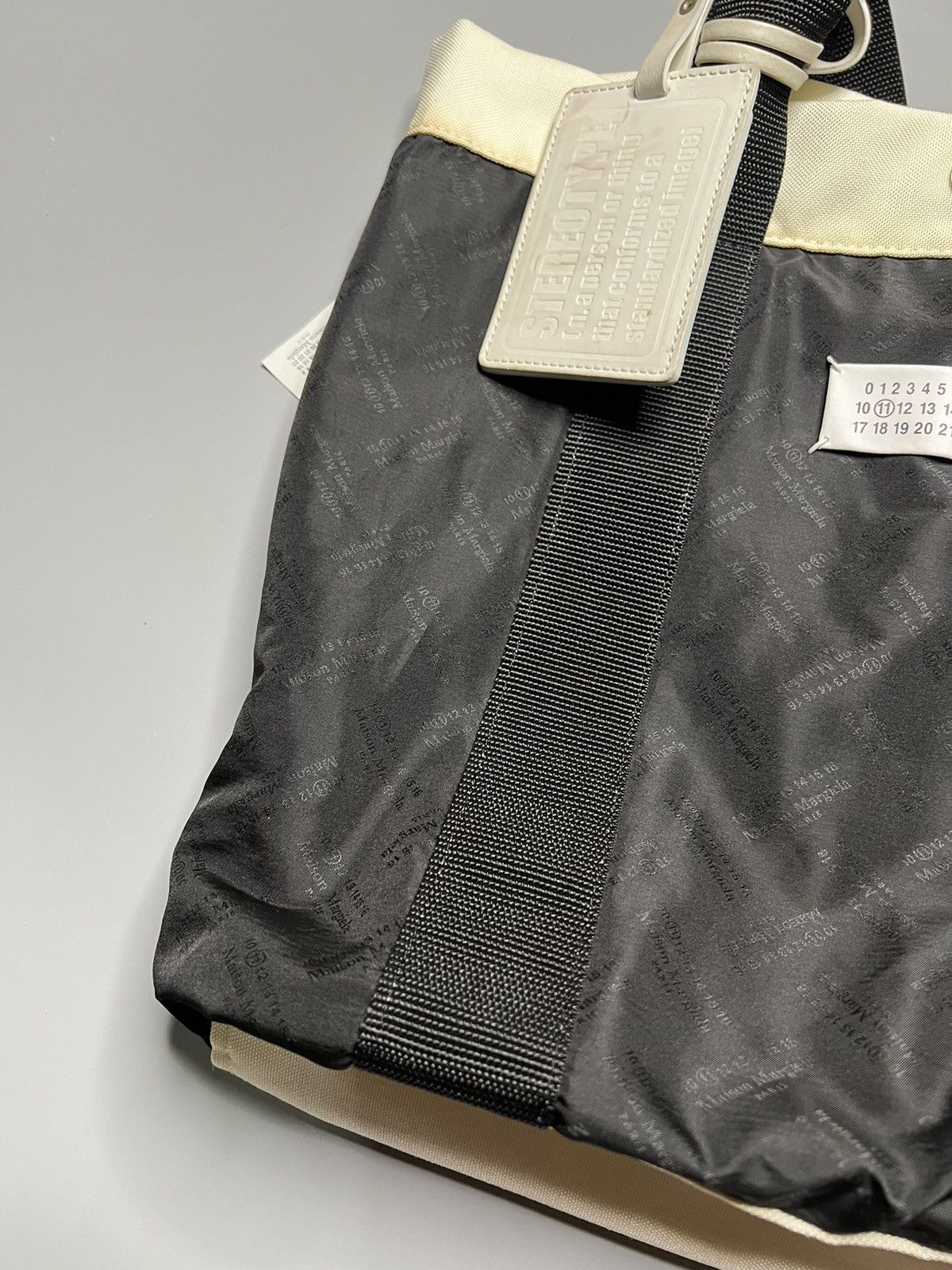 Maison Margiela Maison Margiela Stereotype Line 11 Reversible Tote Bag Size ONE SIZE - 5 Thumbnail