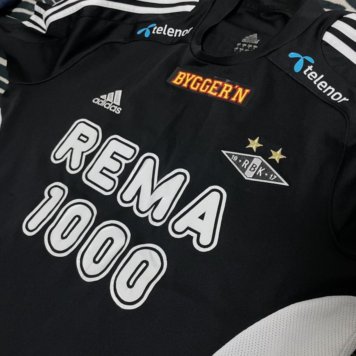 Adidas Vintage Soccer Jersey ROSENBORG BK 2008 - 2009 - Adidas Size US L / EU 52-54 / 3 - 4 Thumbnail