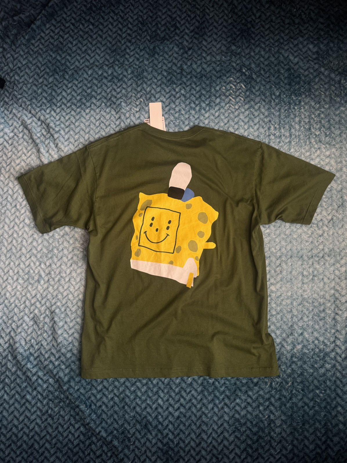 Cactus Plant Flea Market × Uniqlo CPFM X SpongeBob dollar tee Size US L / EU 52-54 / 3 - 2 Thumbnail