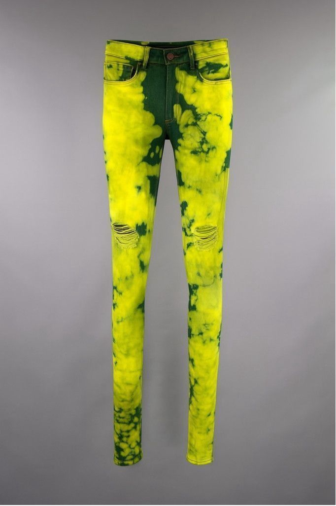 MONFRERE Montclair Ibiza Japanese Denim Pants Rare Gr Statement Jeans Size US 31 - 1 Thumbnail