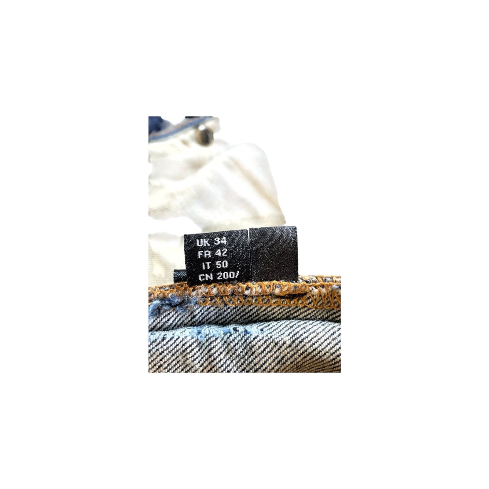 Amiri Amiri "Paisley MA" Navy Wash Jeans Size US 34 / EU 50 - 8 Thumbnail
