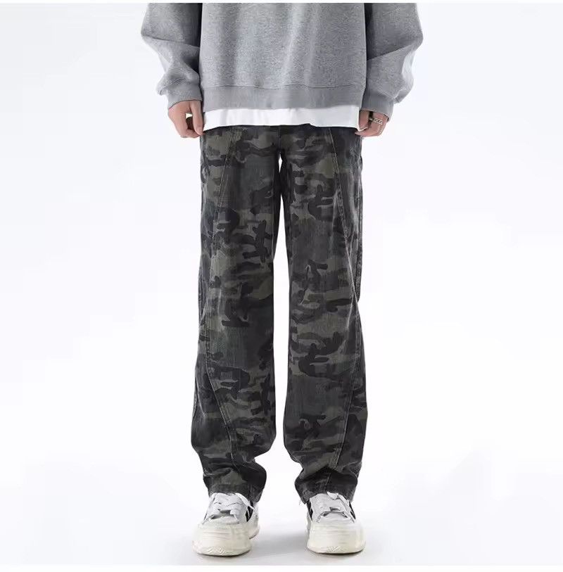 Jean Camo Denim Pant Size US 31 - 6 Thumbnail