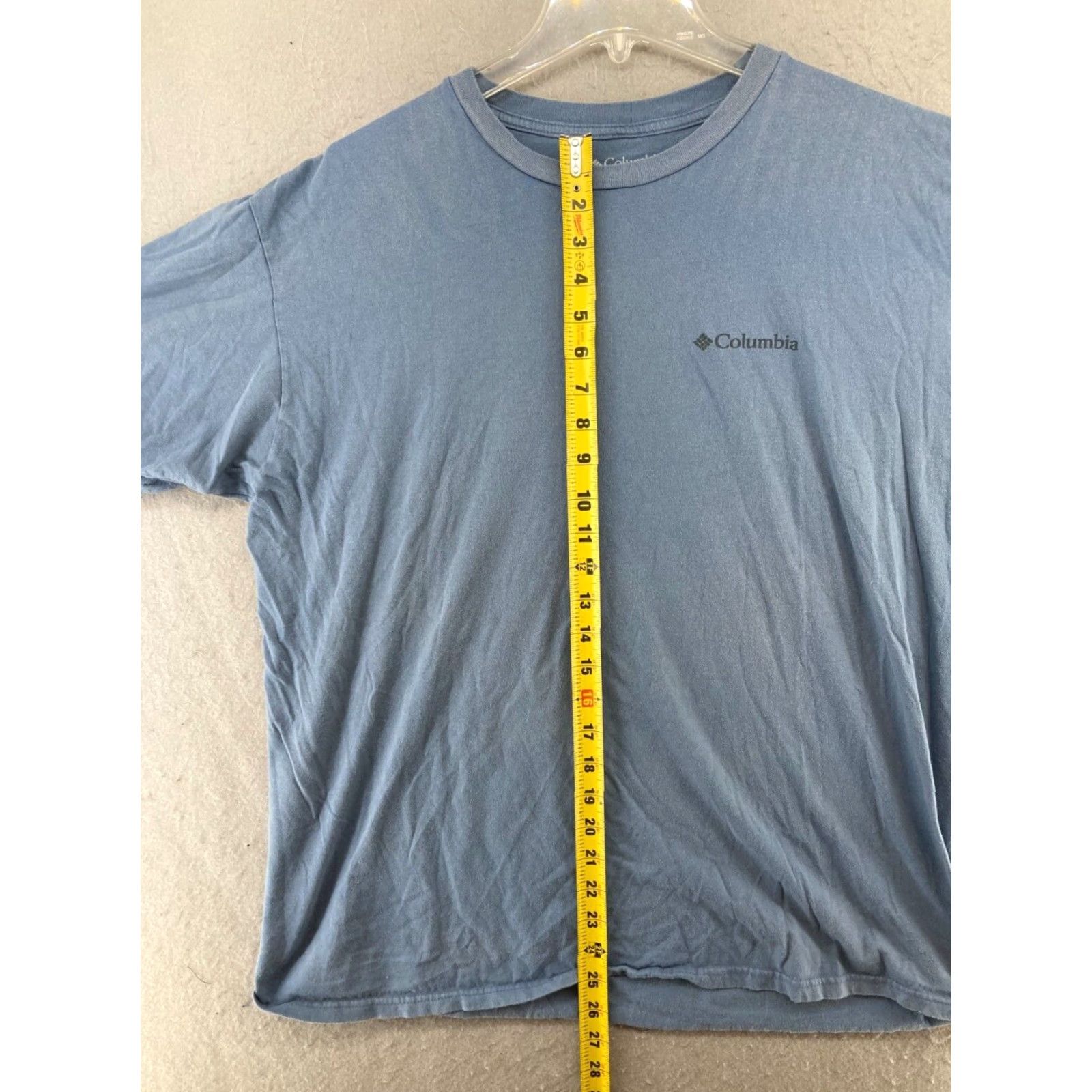 Vintage Columbia T-Shirt Adult Extra Large Blue Outdoor Mens Size US XL / EU 56 / 4 - 3 Thumbnail