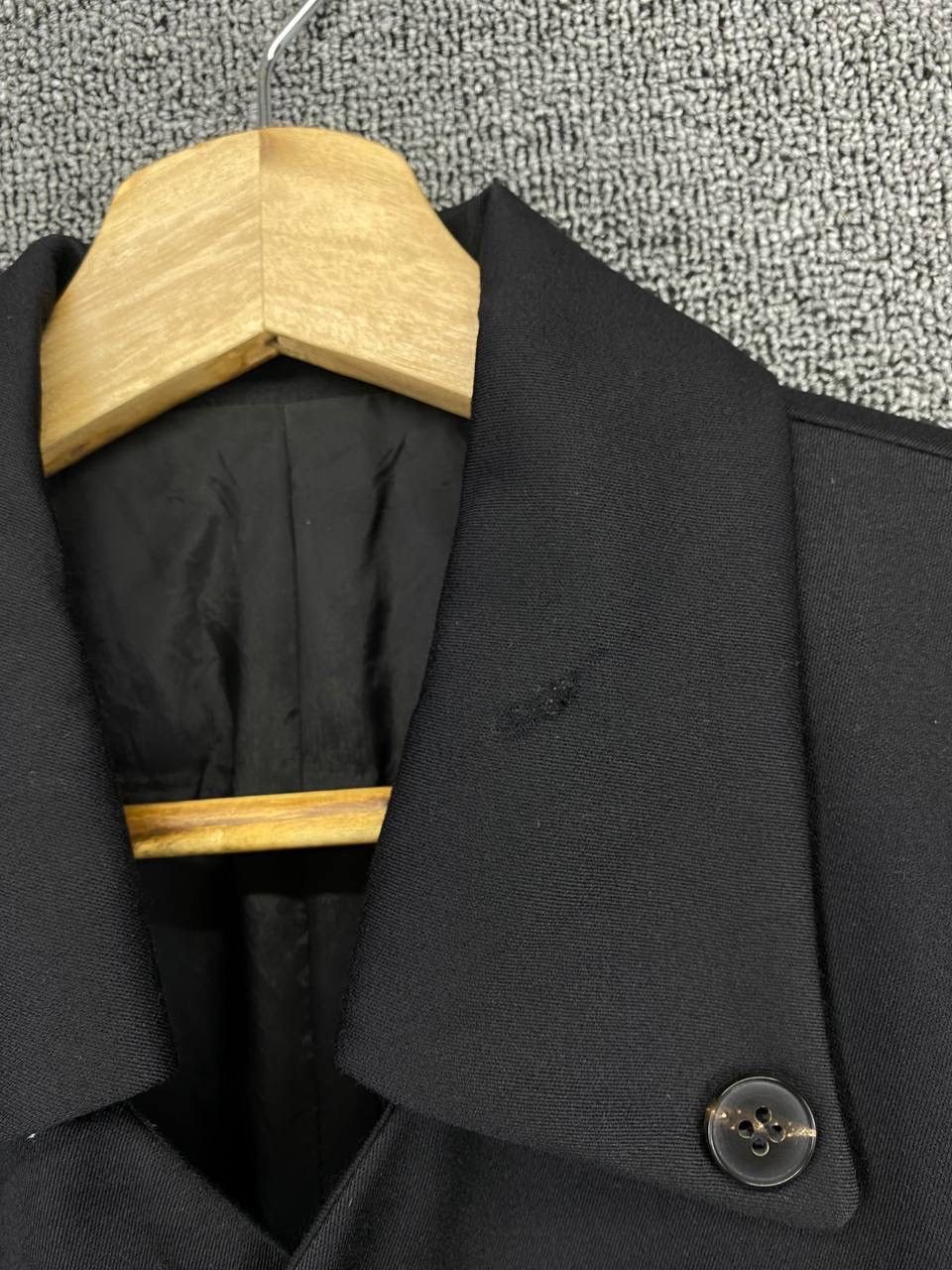 Yohji Yamamoto Vintage Yohji Yamamoto Y’S Bis Wool Coat Jacket Size M / US 6-8 / IT 42-44 - 13 Thumbnail