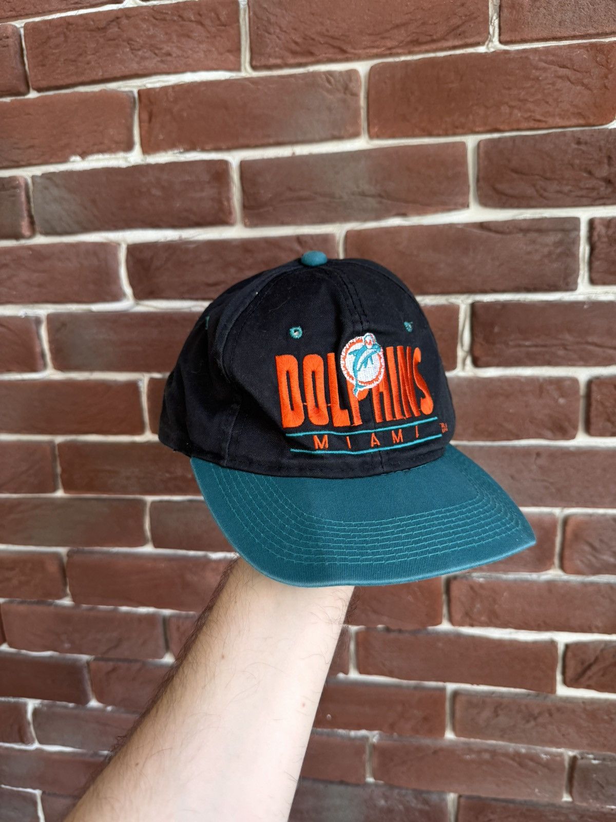 Drew Pearson Vintage Hat Miami Dolphins NFL Snapback Made In Korea 90s Size ONE SIZE - 1 Thumbnail