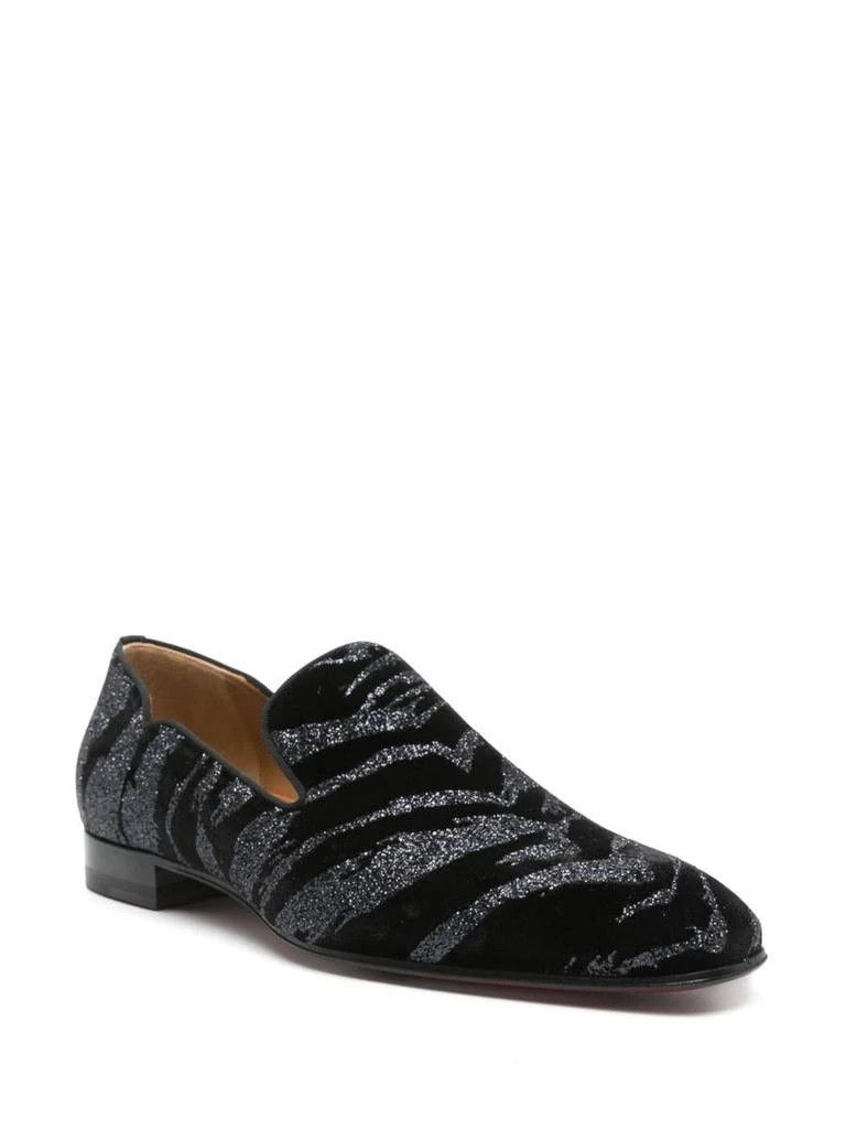 Christian Louboutin o1s1wg110226 Slip ons in Black Size US 8 / IT 38 - 4 Thumbnail