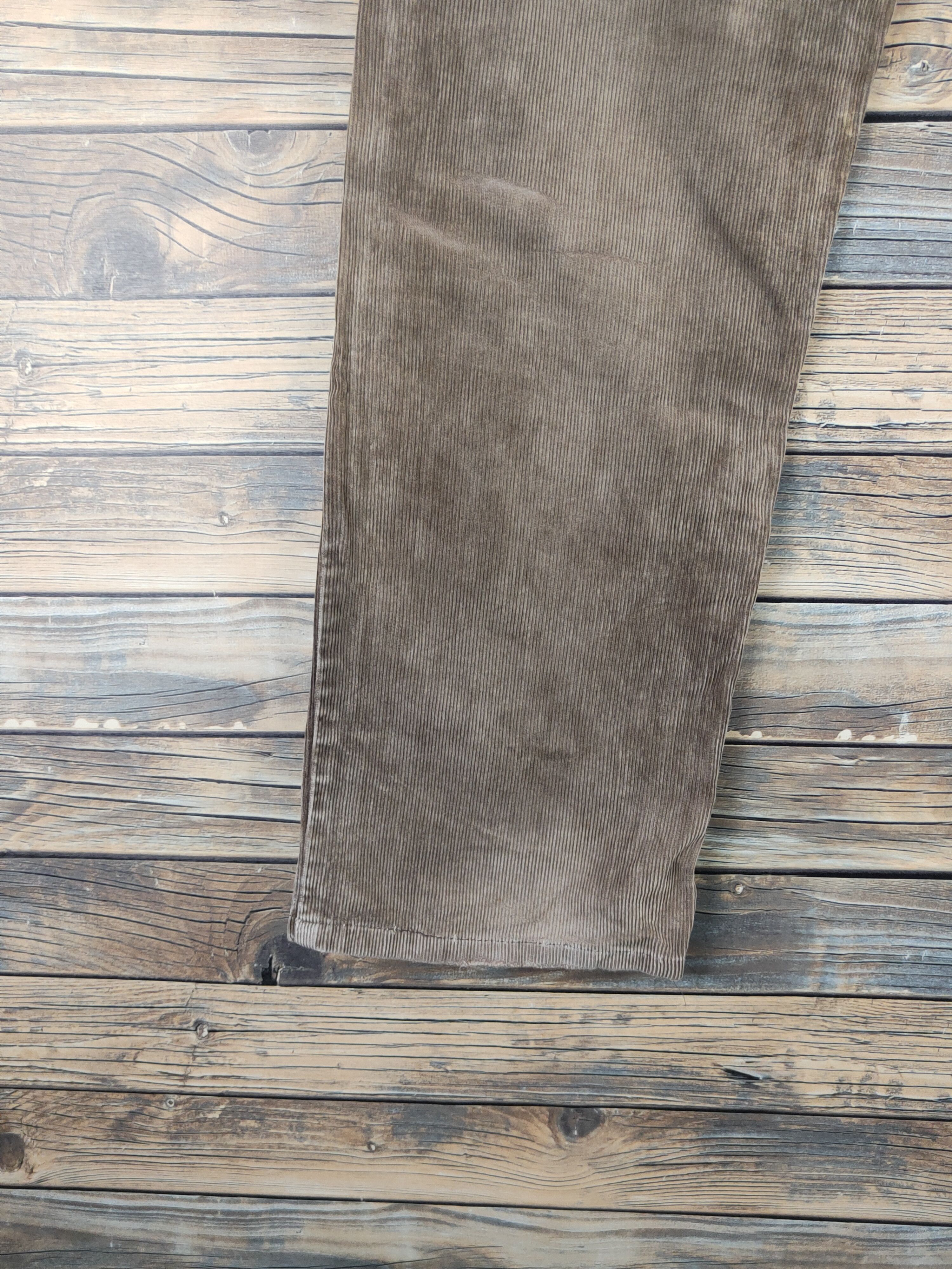 Lee DL Lee Brown Multipocket Corduroy Pants #sp46-257T Size US 31 - 11 Thumbnail