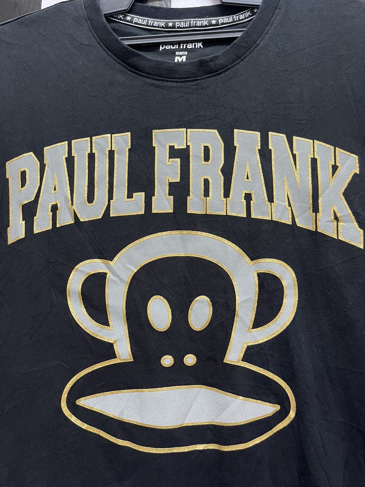 Paul Frank × Vintage RARE VNTG MONKEY PAUL FRANK GLITER TEE Size US M / EU 48-50 / 2 - 2 Thumbnail