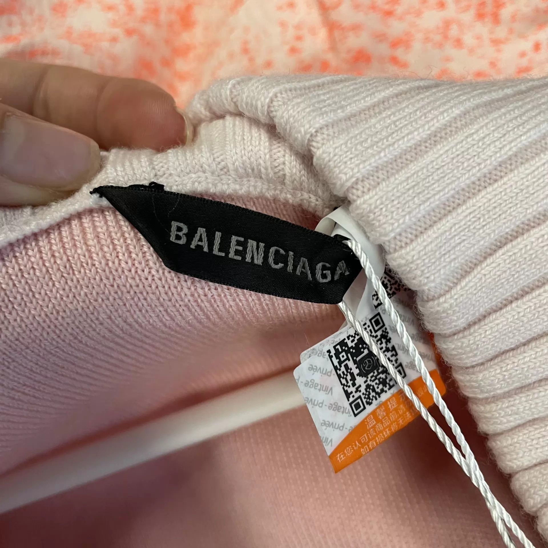 Balenciaga Balenciaga pink knit jacket M Size M / US 6-8 / IT 42-44 - 4 Thumbnail