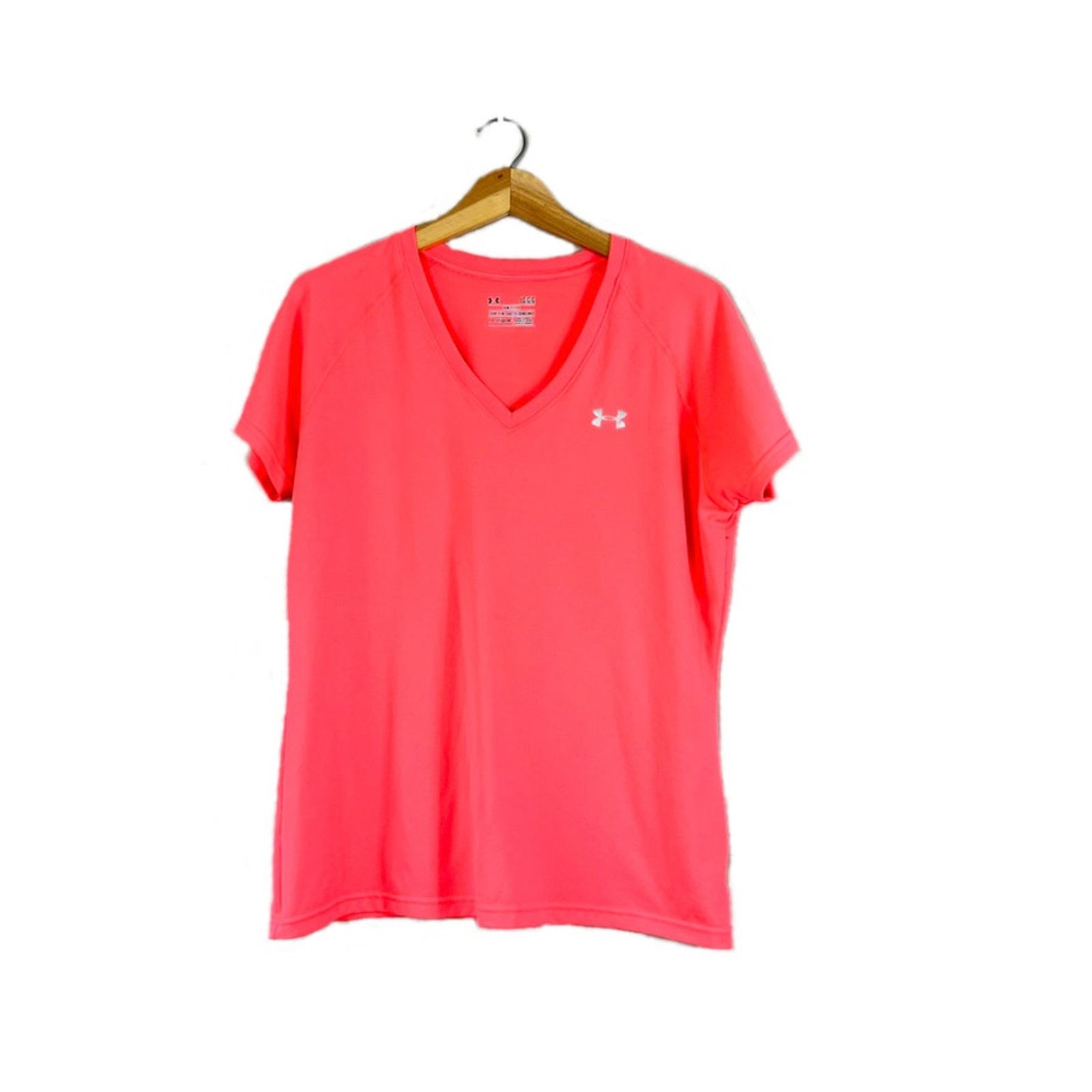Under Armour Women's Pink Under Armour T-Shirt L Size L / US 10 / IT 46 - 1 Thumbnail