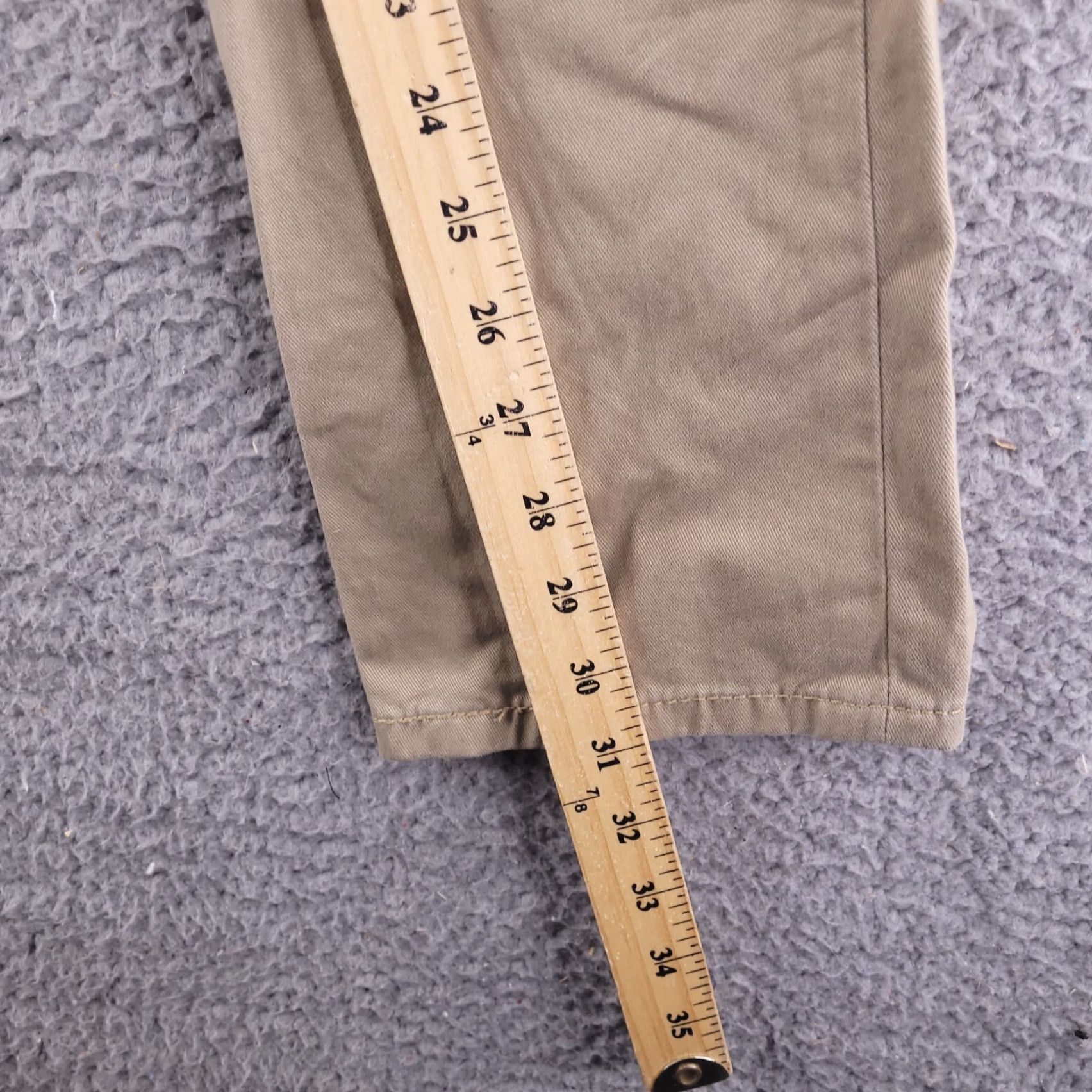 Levi's Levi's Pants Slim 511 Khaki Chino Straight 31x31 Brown Mens Regular Size 31 Inseam 31 Pants Mens Brown Chino Slim 511 Levis Size US 31 - 6 Thumbnail