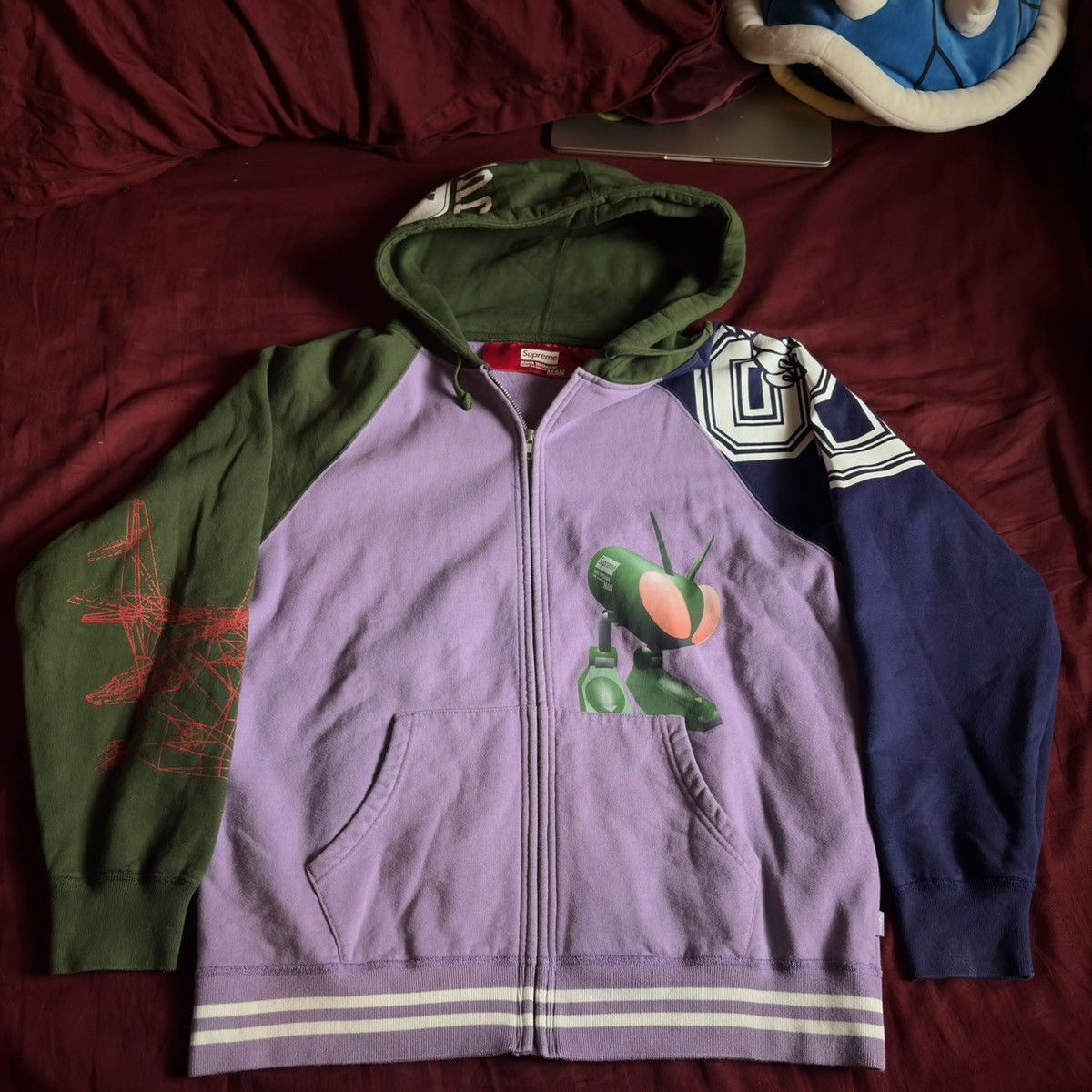 Junya Watanabe × Supreme Supreme Junya Watanabe CDG Zip Up Hoodie Size US M / EU 48-50 / 2 - 1 Thumbnail
