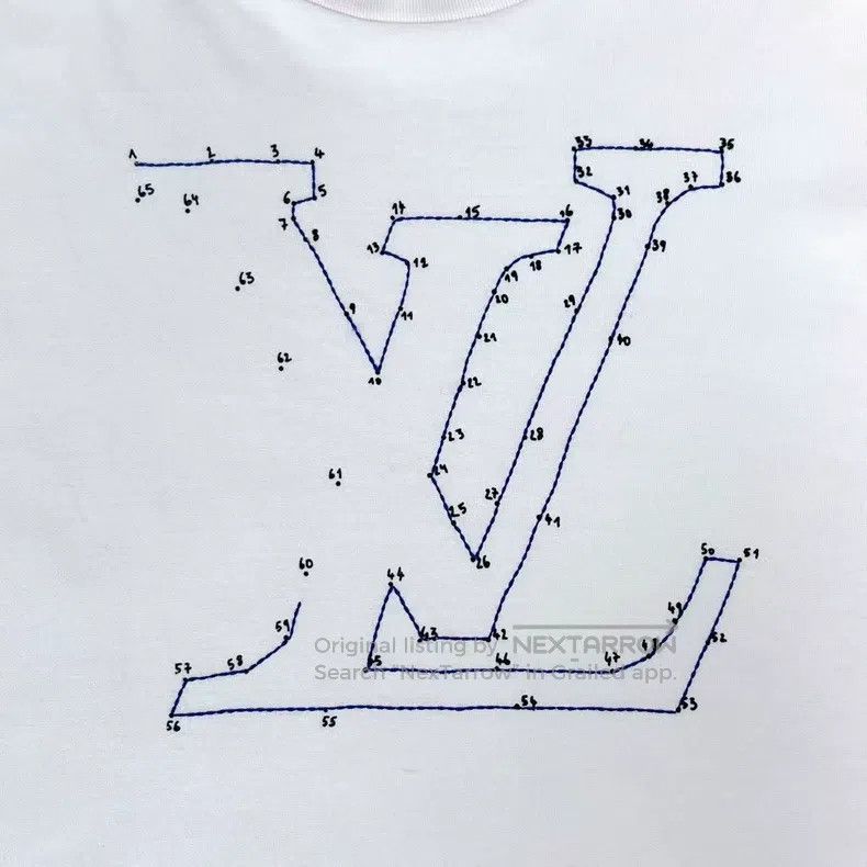 Other Louis Vuitton White Lianliankan ballpoint pen embroidered Size US XS / EU 42 / 0 - 4 Thumbnail