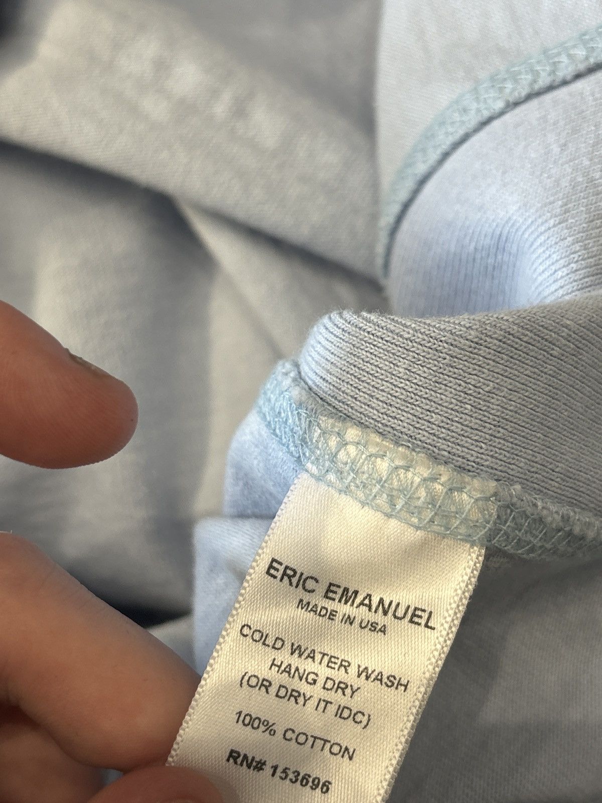 Eric Emanuel Eric Emmanuel Blue Bolt hoodie Size US S / EU 44-46 / 1 - 4 Thumbnail