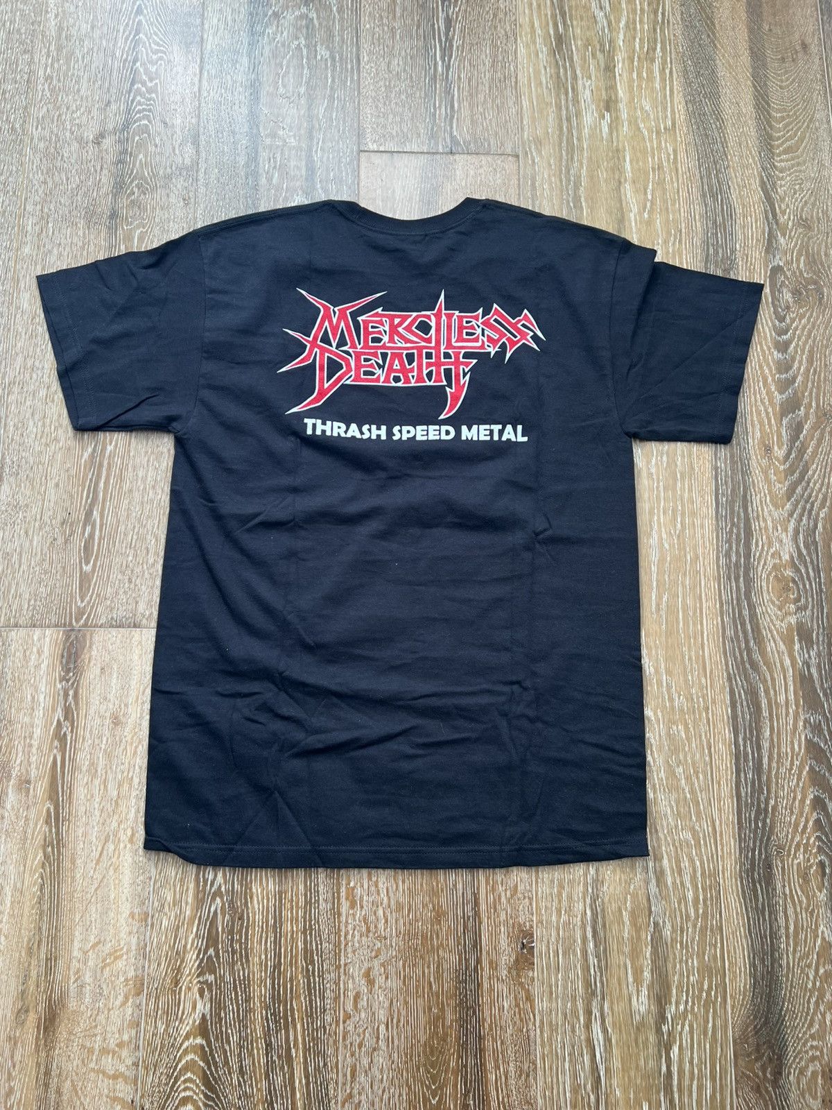 Vintage Vintage Merciless Death Thrash Speed Metal Band Tee Size US M / EU 48-50 / 2 - 2 Thumbnail