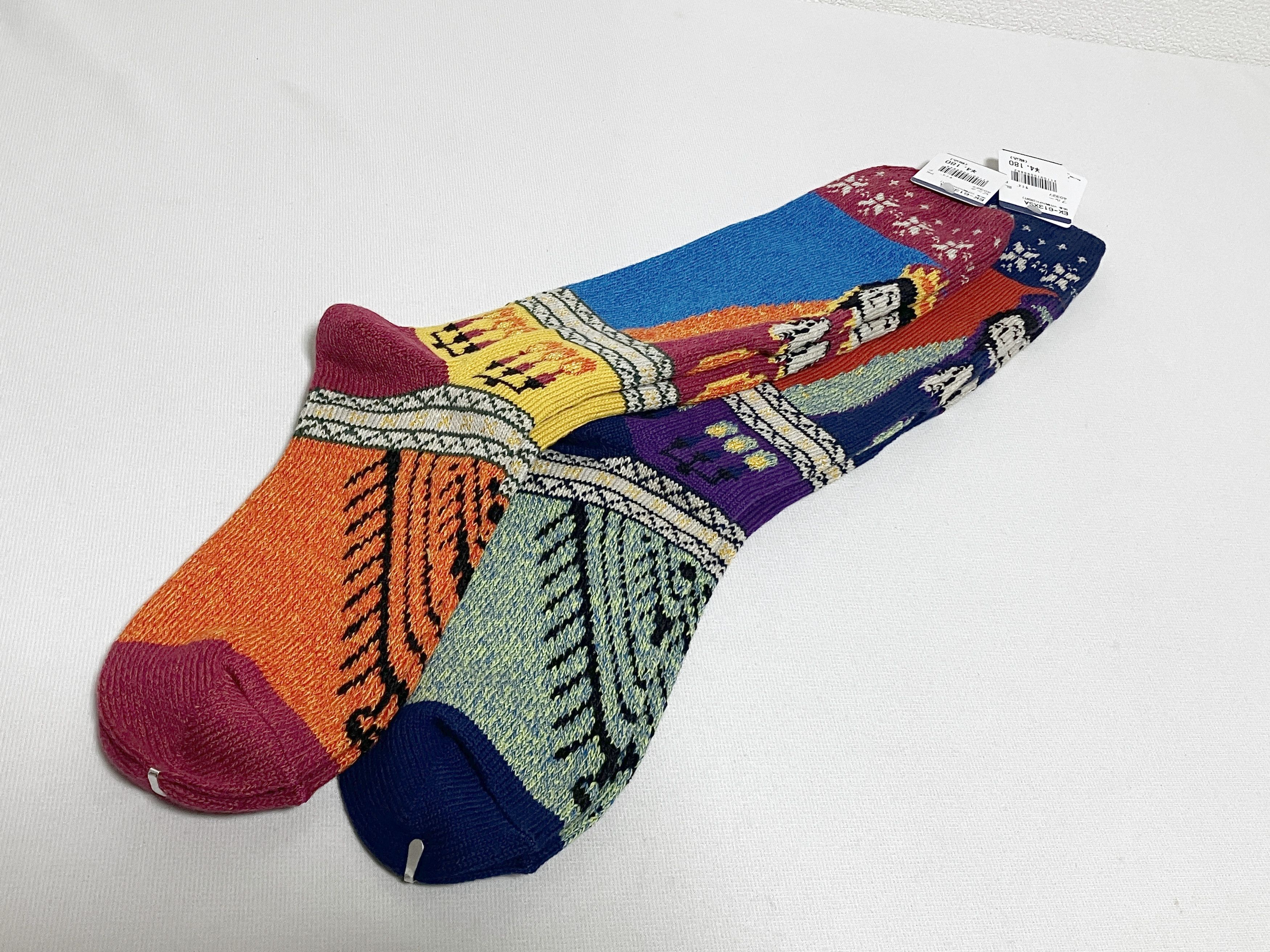 Kapital KAPITAL 96 yarns Maria socks short 2 pairs set new Size ONE SIZE - 8 Thumbnail