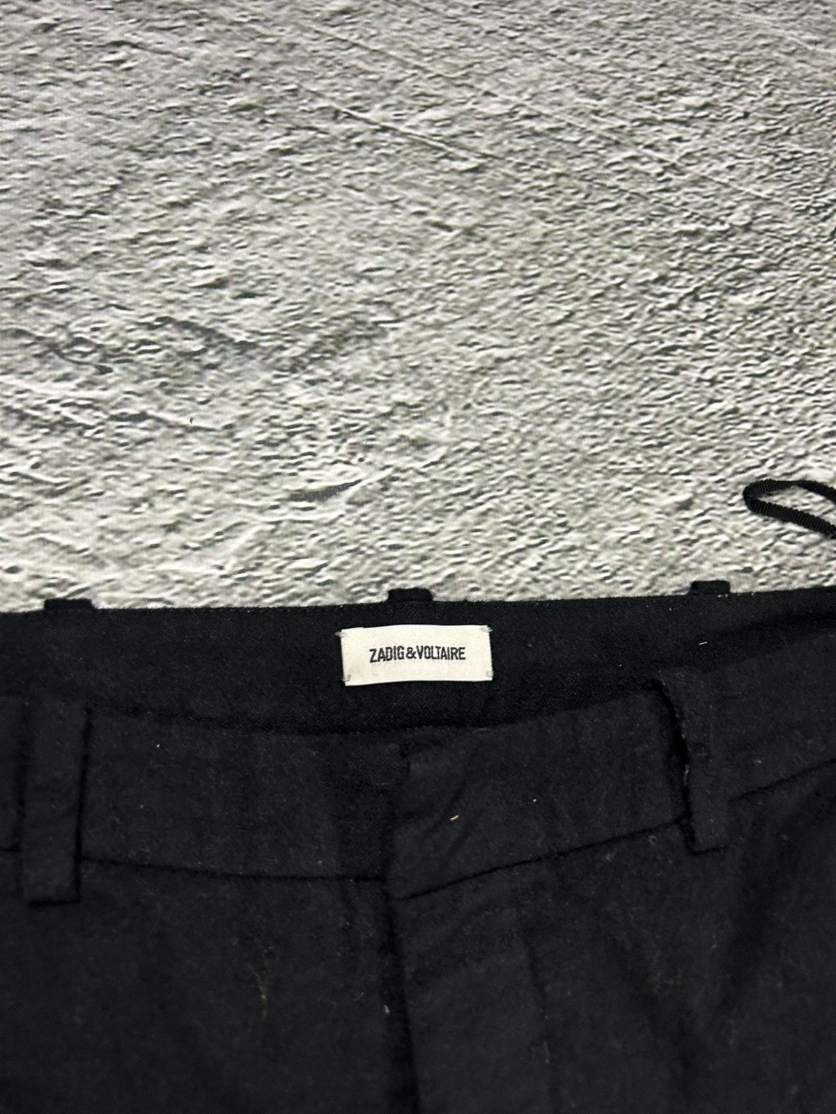 Zadig & Voltaire Zadig & Voltaire wool pants black gold Size 26" / US 2 / IT 38 - 2 Thumbnail