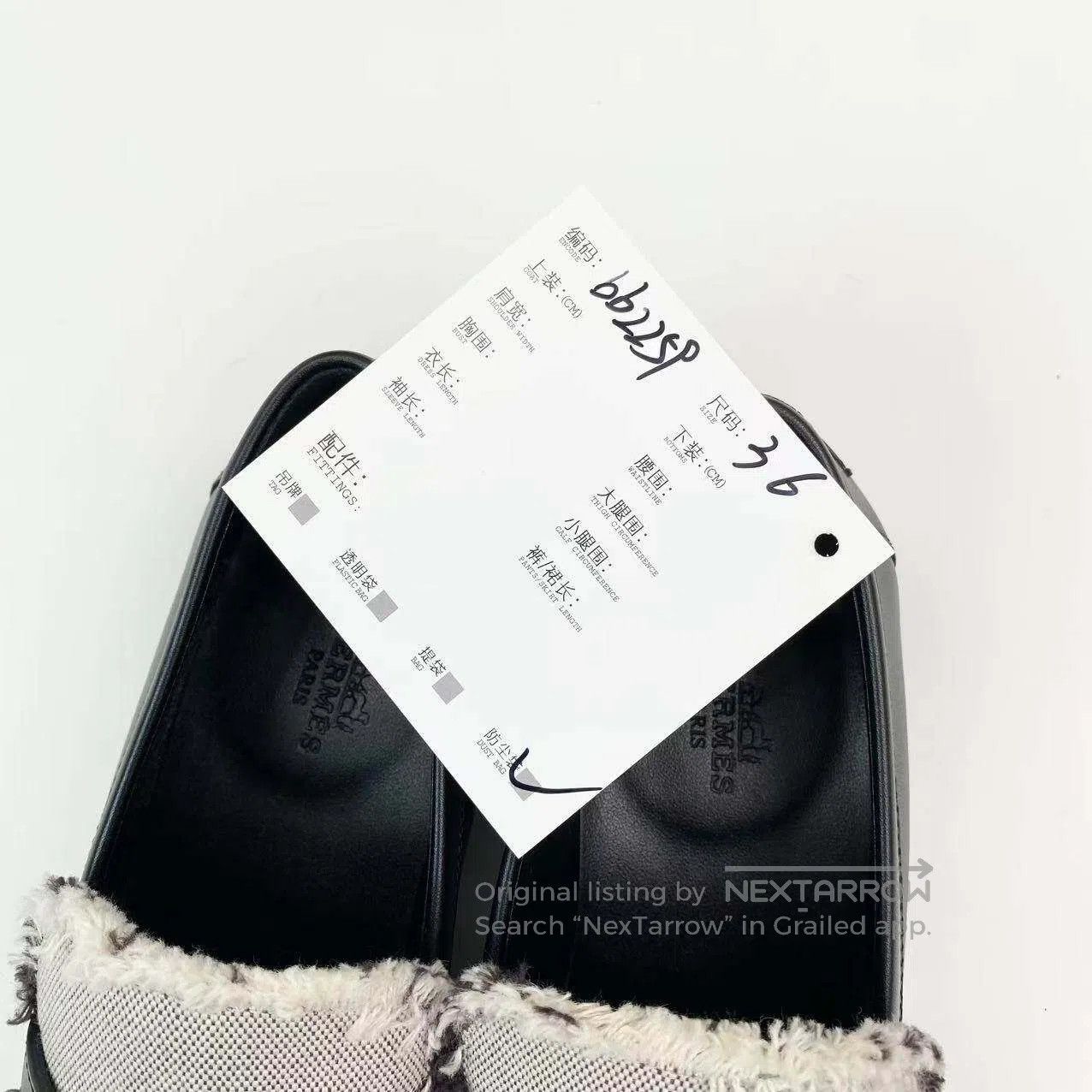Hermes Hermes Destin black and white color-blocked Kelly buckle l Size US 5.5 / IT 35.5 - 9 Thumbnail