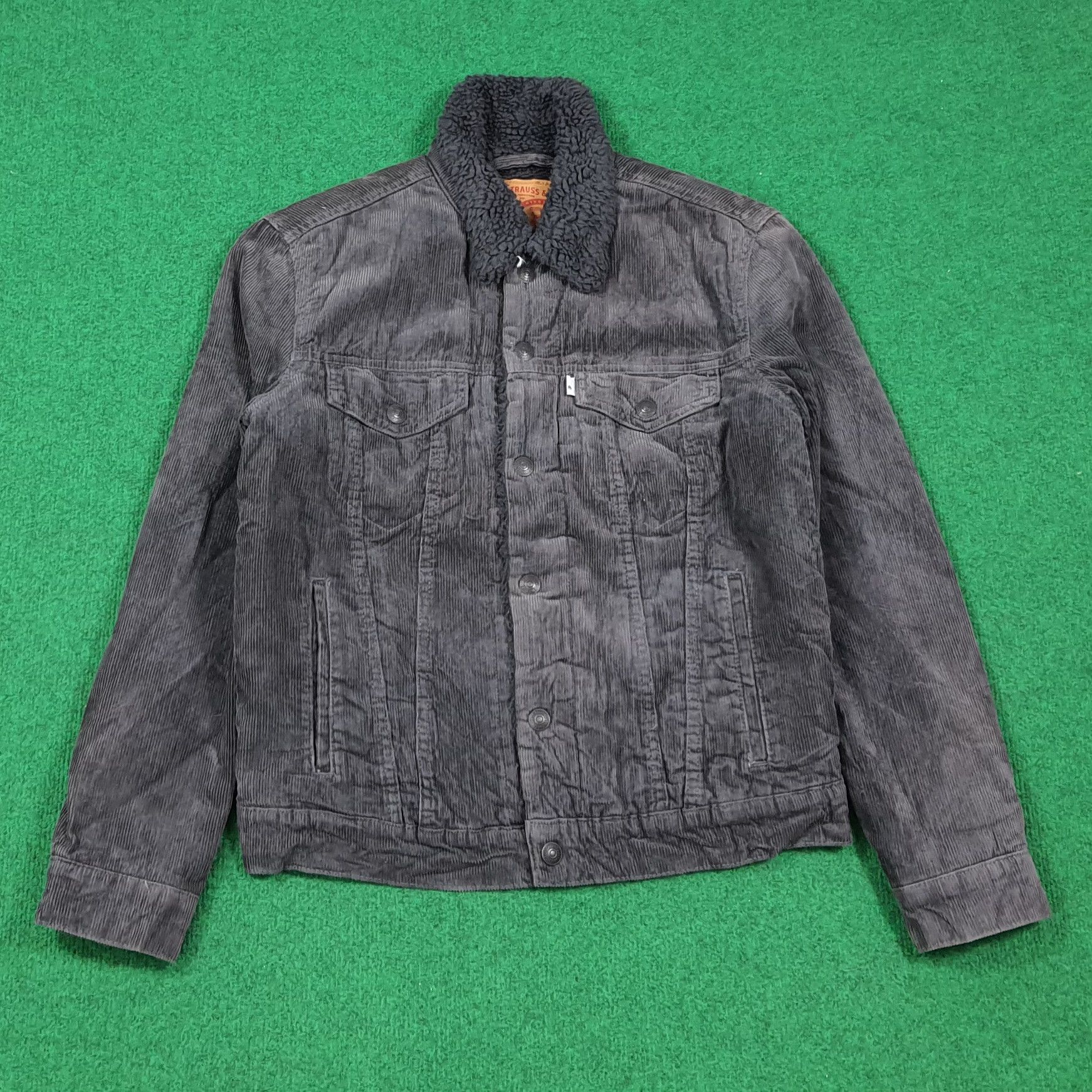 Levi's × Stussy Stussy x Levi's Dyed Jacquard Trucker Jacket | Grailed