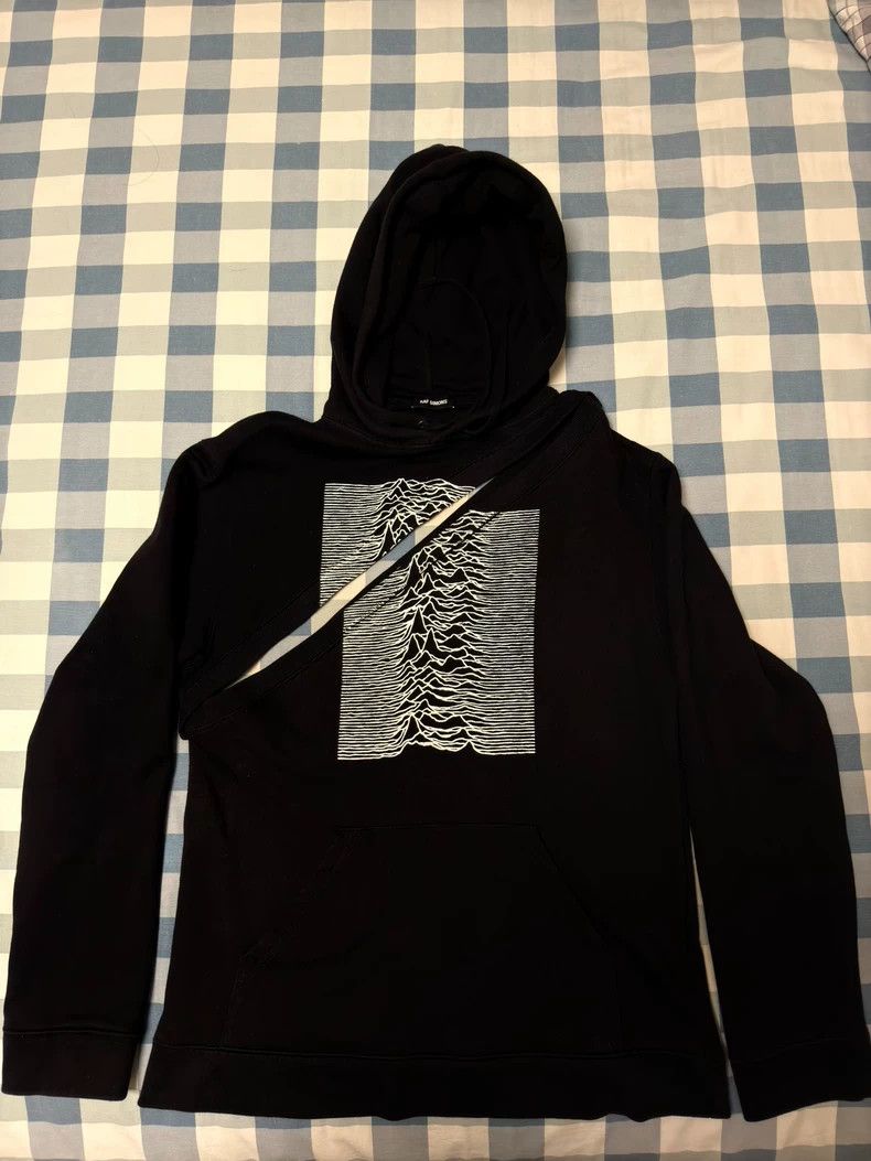 raf simons SS18 joy division hoodie