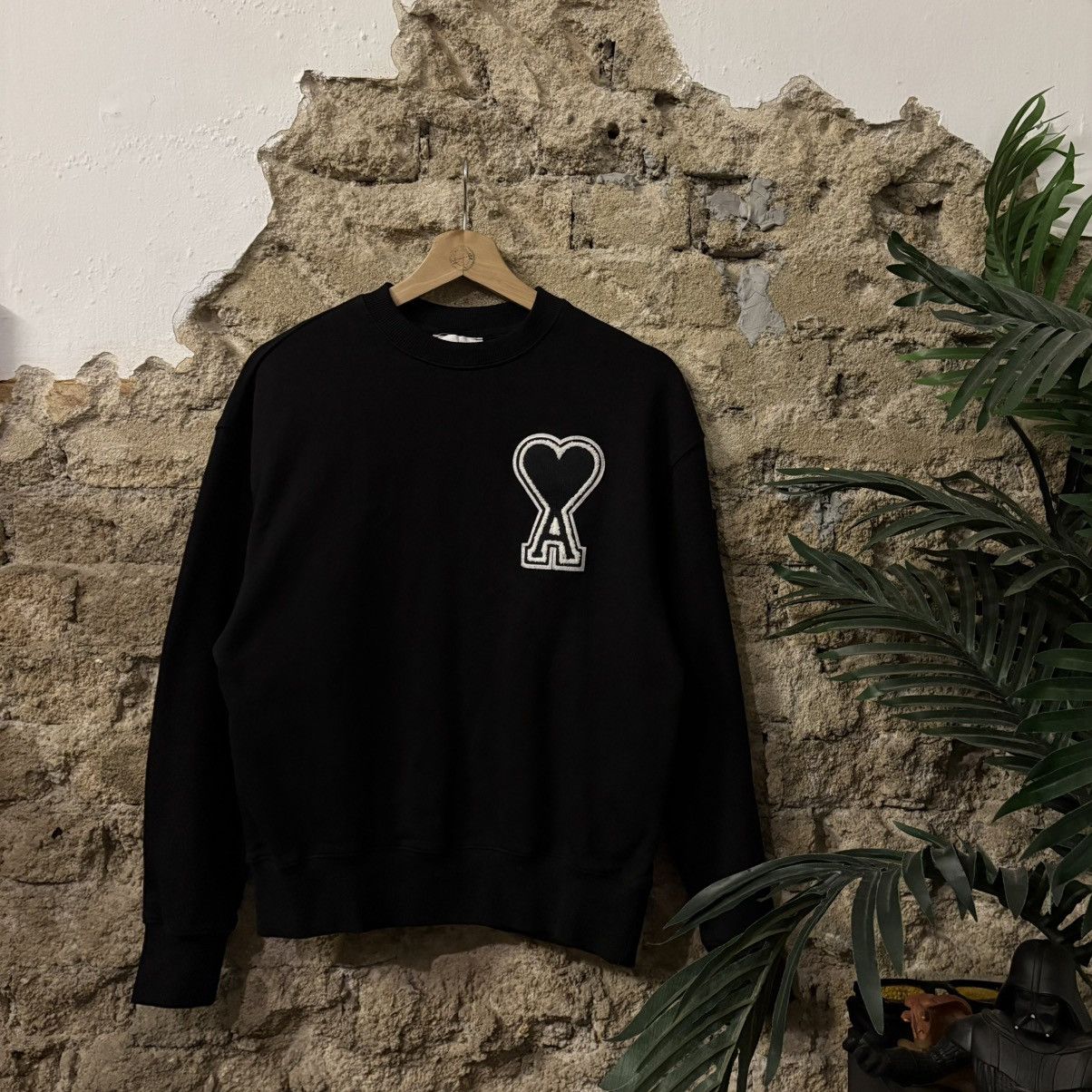 AMI Alexandre Mastiussi A Logo Ami Crewneck Size US S / EU 44-46 / 1 - 1 Thumbnail