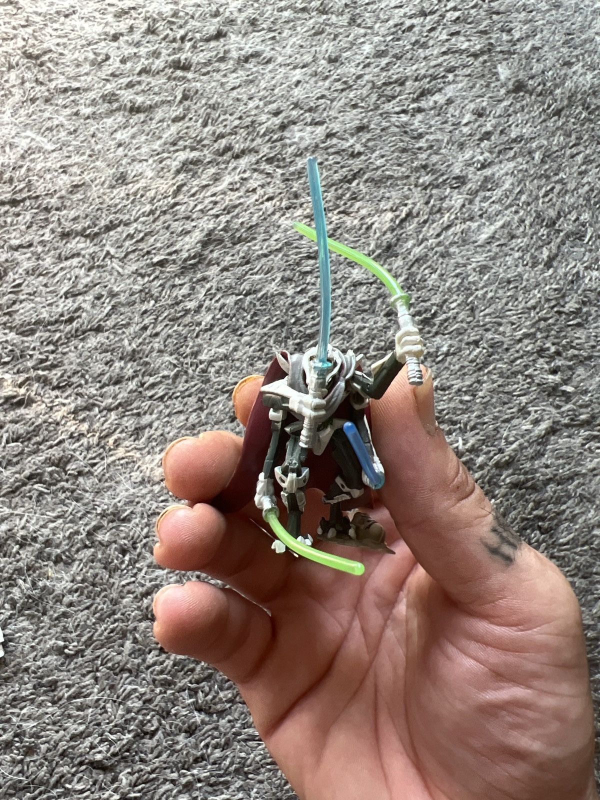Star Wars 2005 Hasbro Star Wars General Grievous Figure Size ONE SIZE - 2 Thumbnail